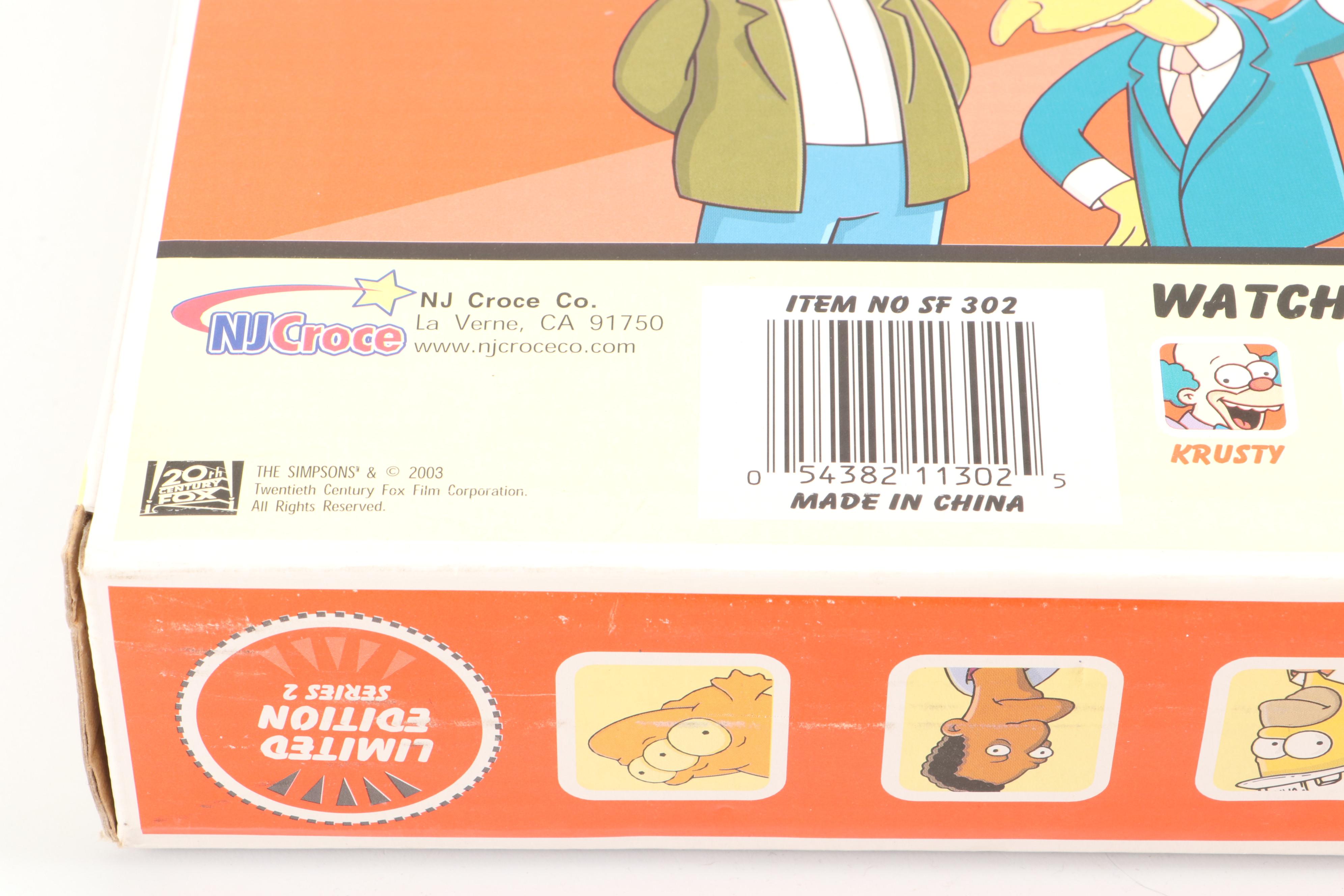 The Simpsons, Mickey Mouse and Friends and More Poseable Figures, Late 20th C.