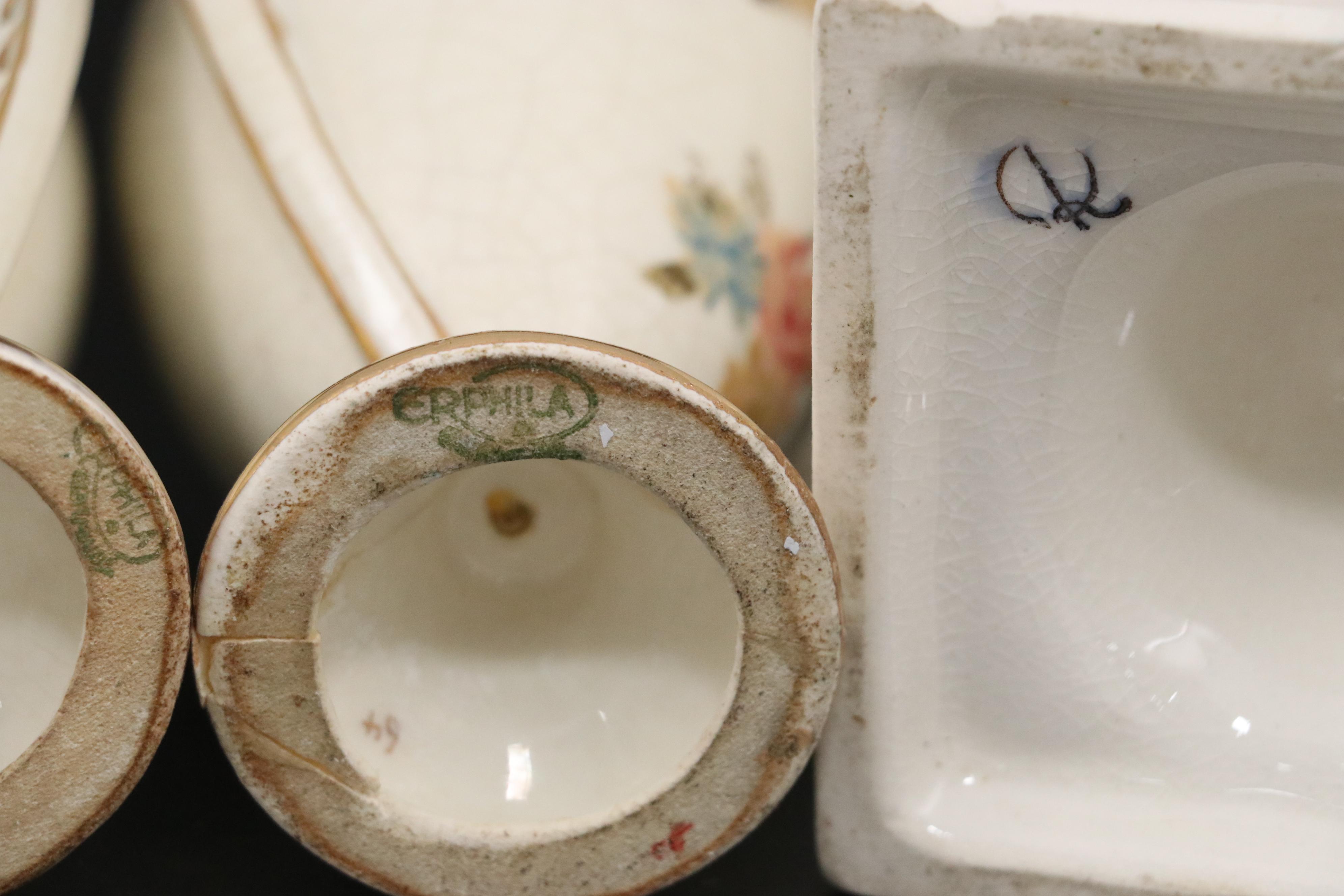 Blue Mountain Pottery Fawn Figurine with Other Decor