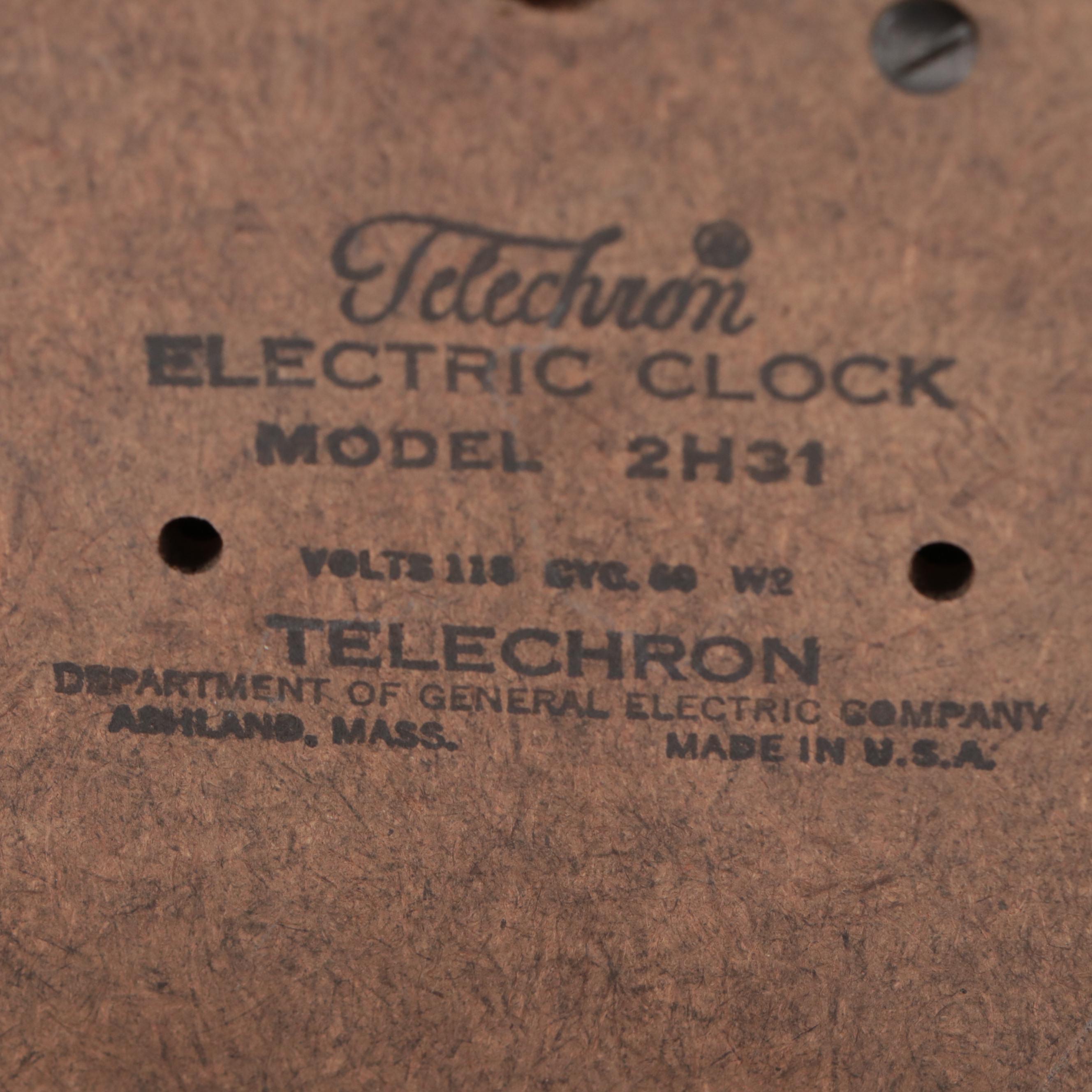 General Electric, Spartus, Telechron and Timex Wall Clocks, 1970s