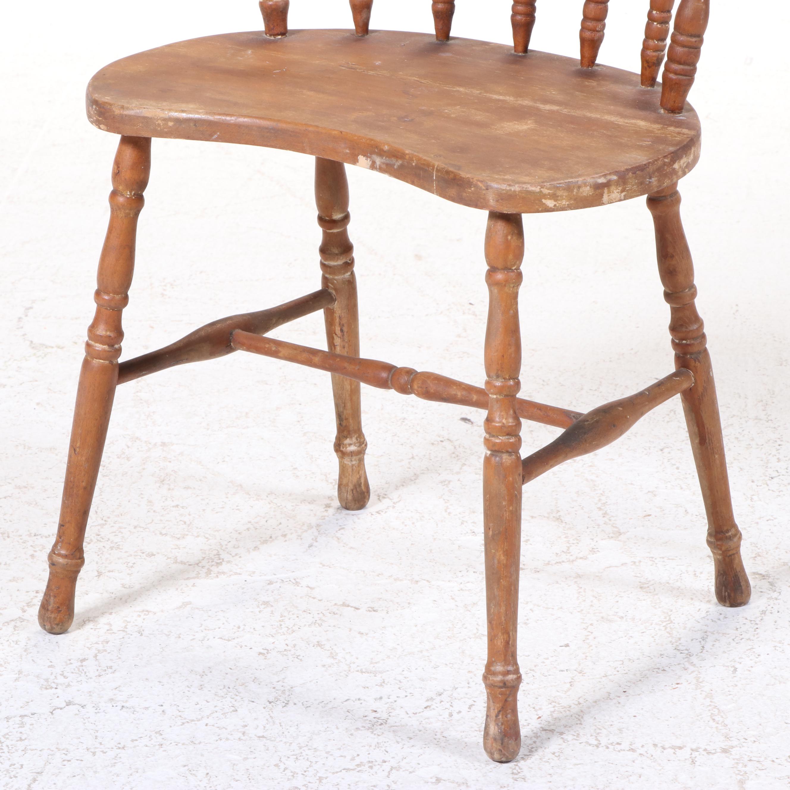 Windsor Style Vanity Stool