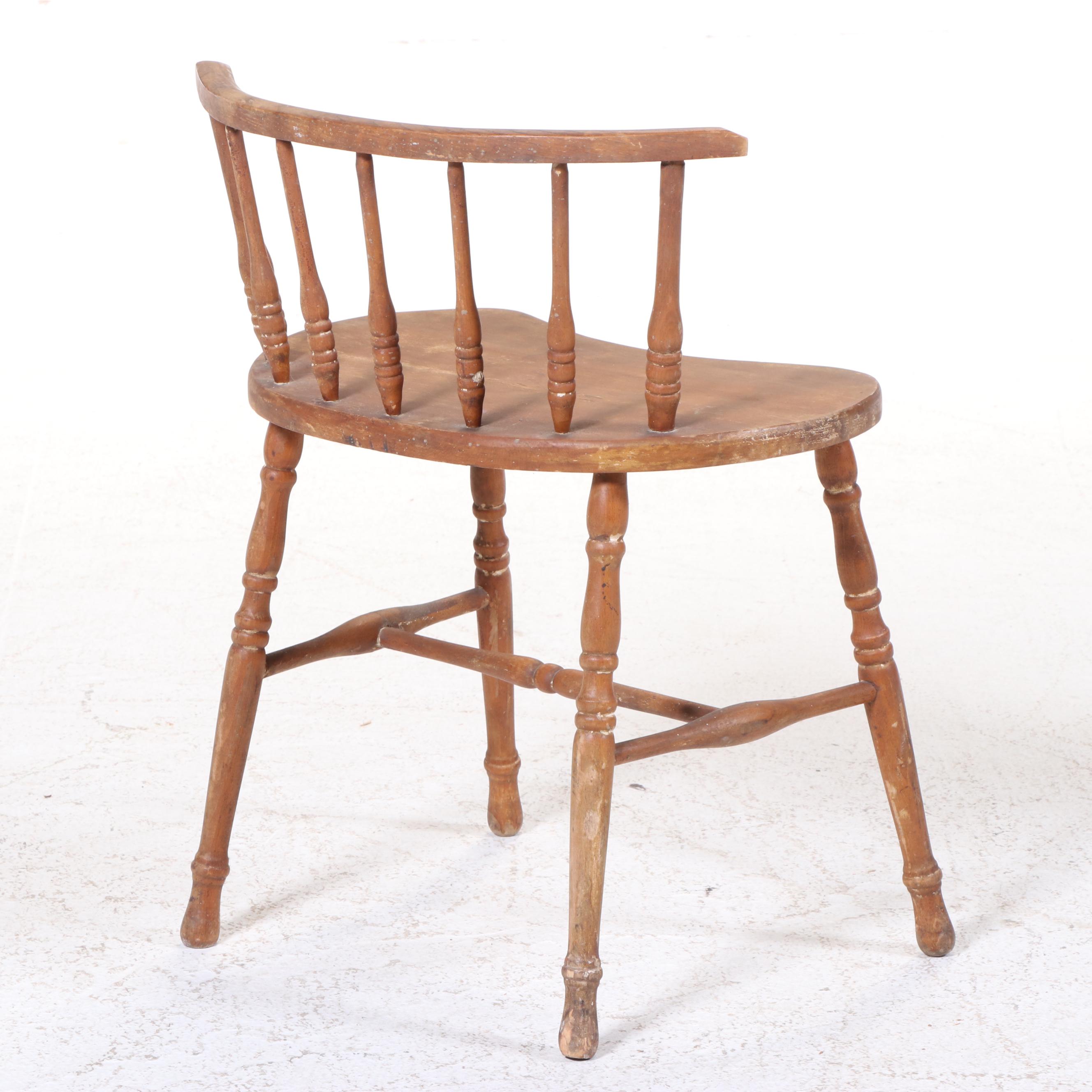 Windsor Style Vanity Stool