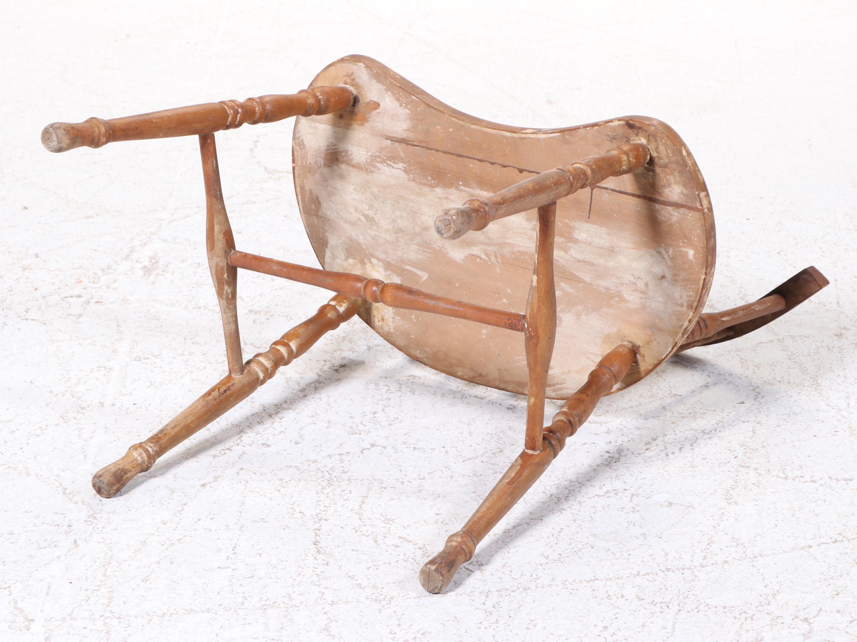 Windsor Style Vanity Stool