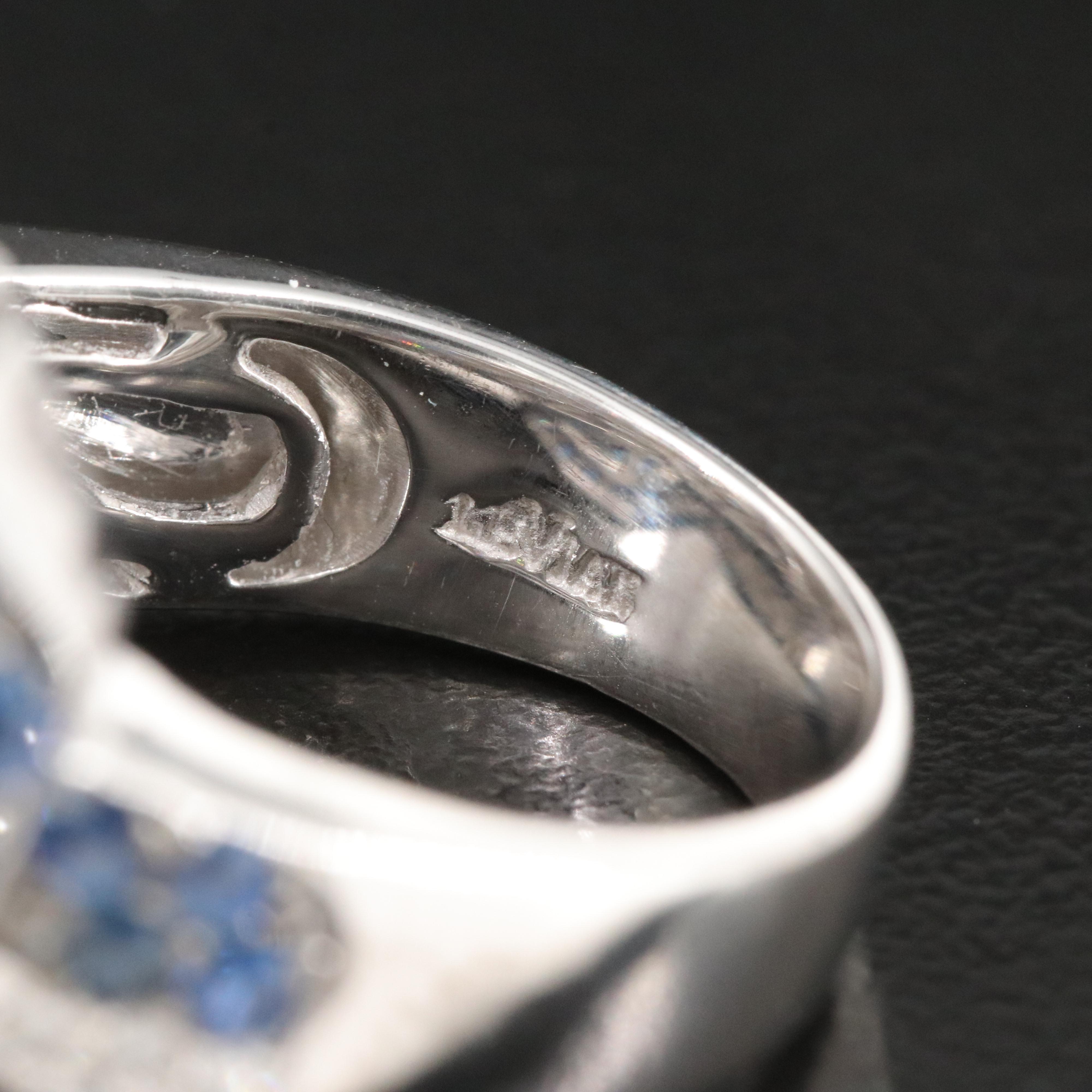 Le Vian 14K Sapphire and Diamond Knot  Ring