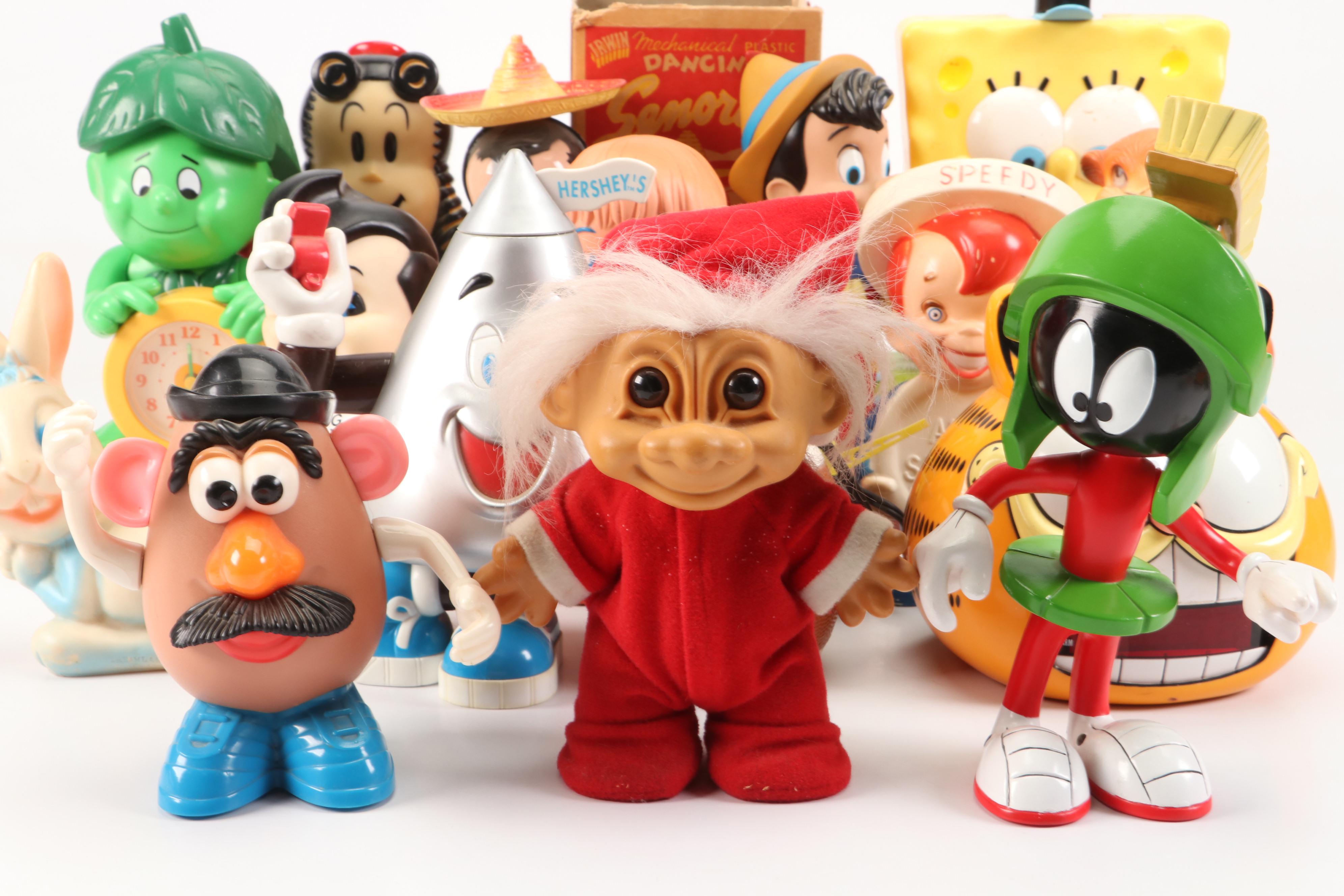 Kraft Mac N Cheese Transistor Radio, Mr Potato Head, and More Collectibles