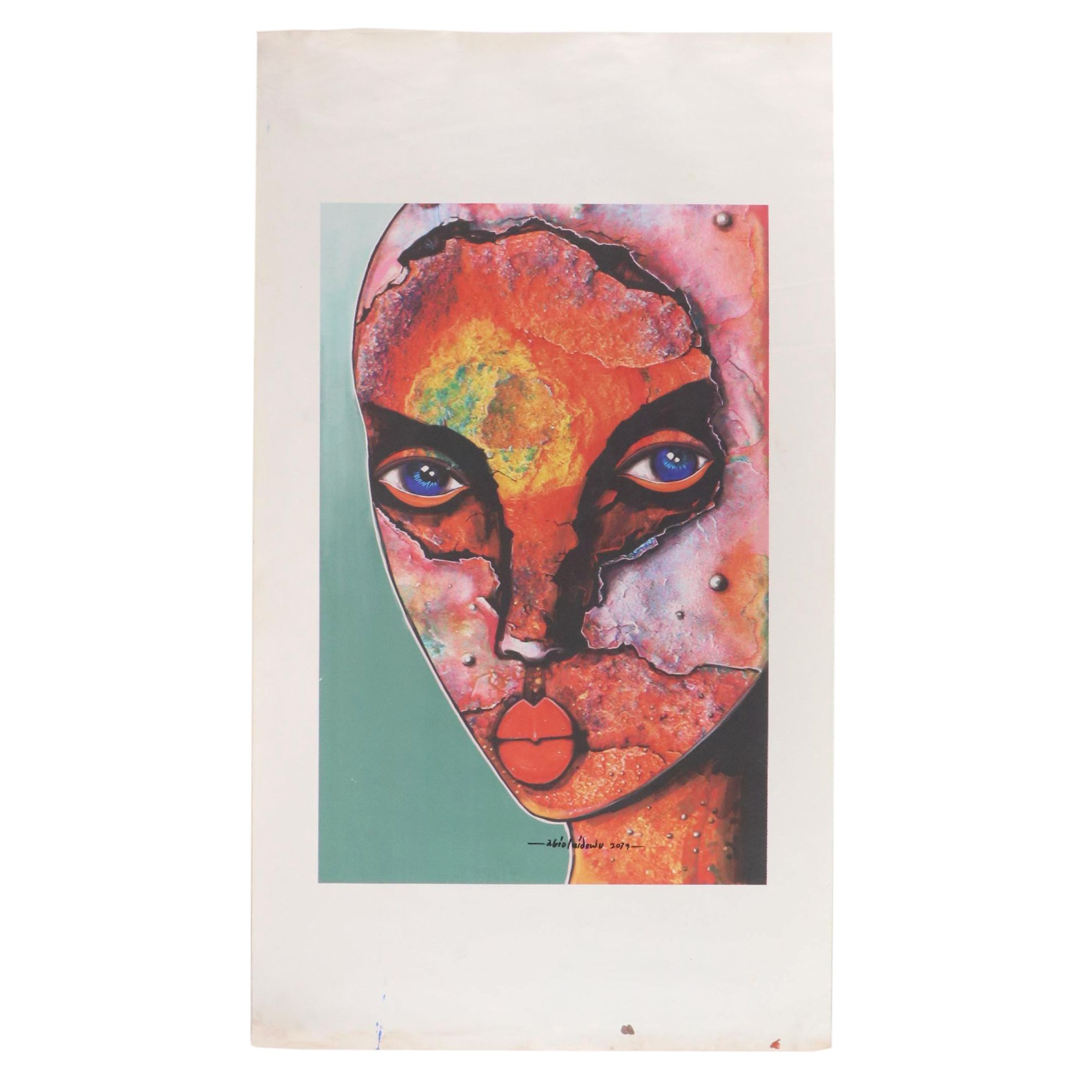 Abiola Idowu Giclée "Human," 2019