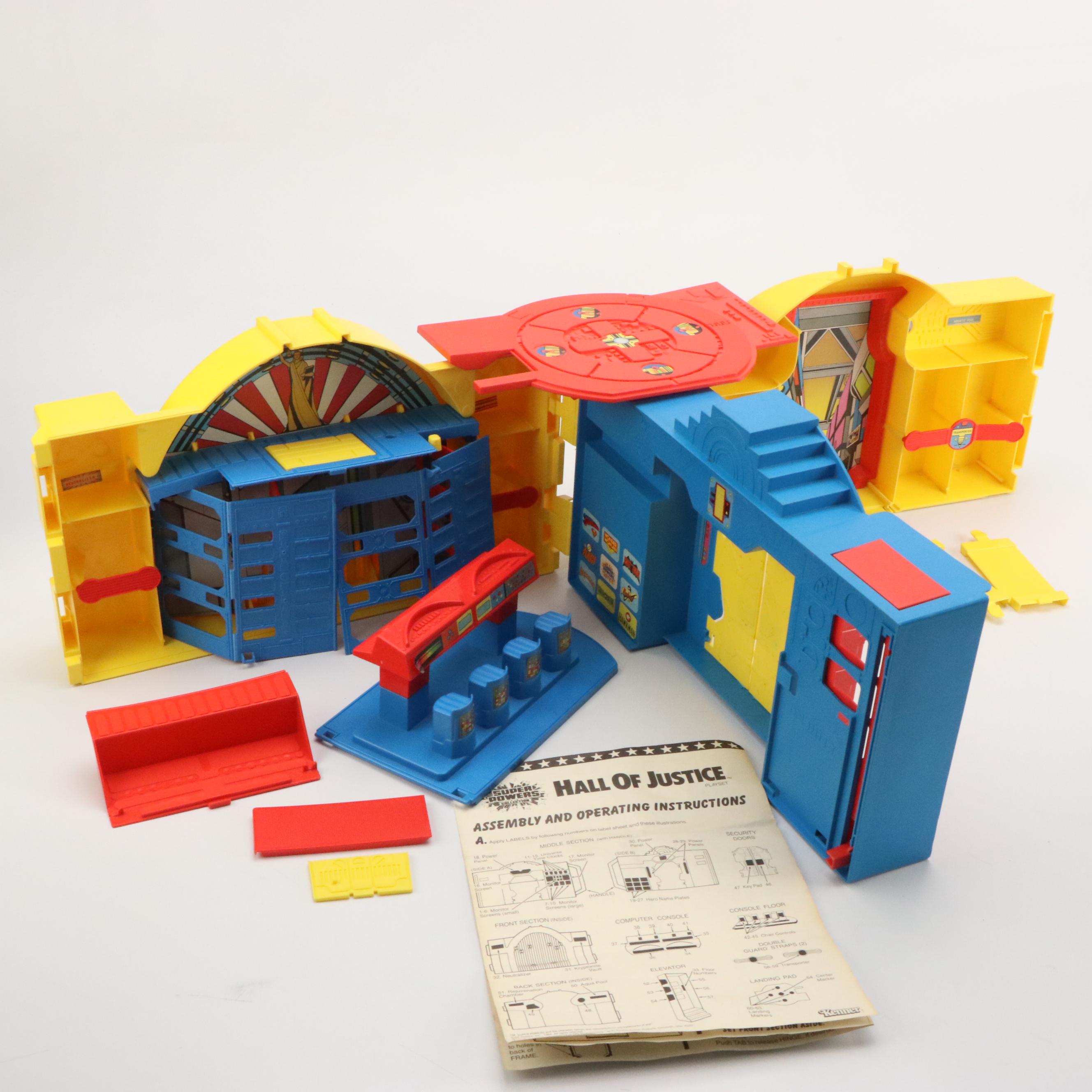 Kenner Super Powers "Hall of Justice" Play Set, 1980s