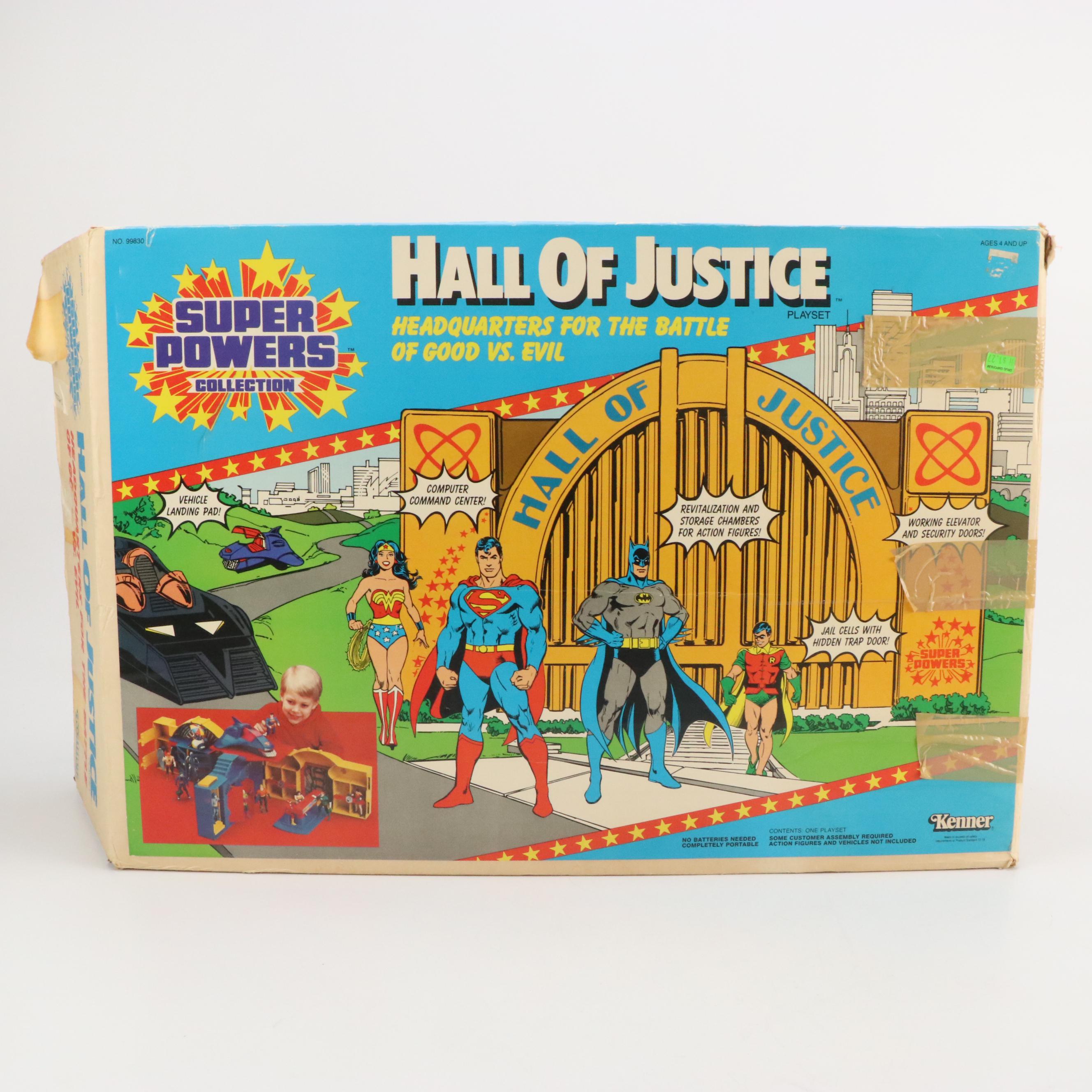 Kenner Super Powers "Hall of Justice" Play Set, 1980s