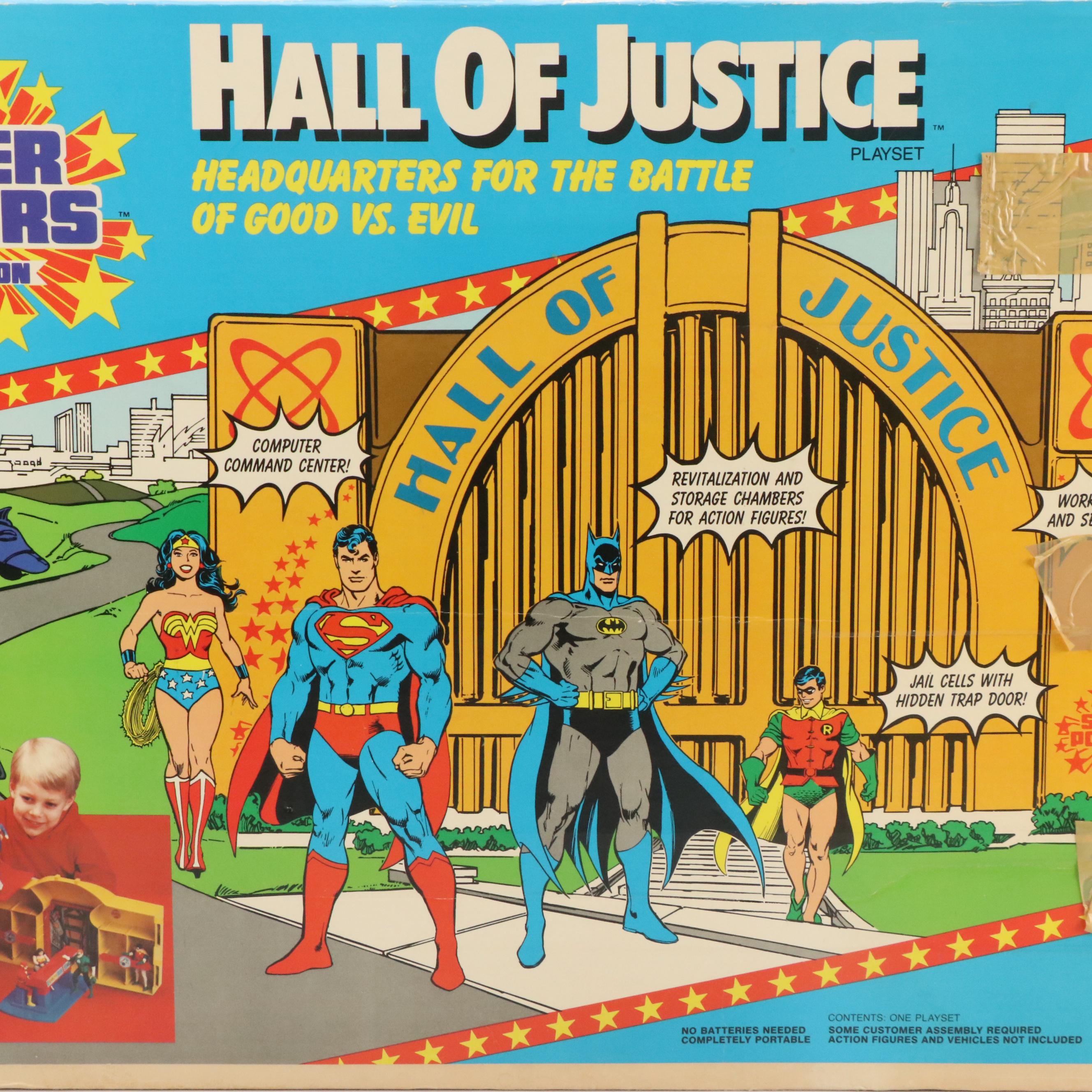 Kenner Super Powers "Hall of Justice" Play Set, 1980s