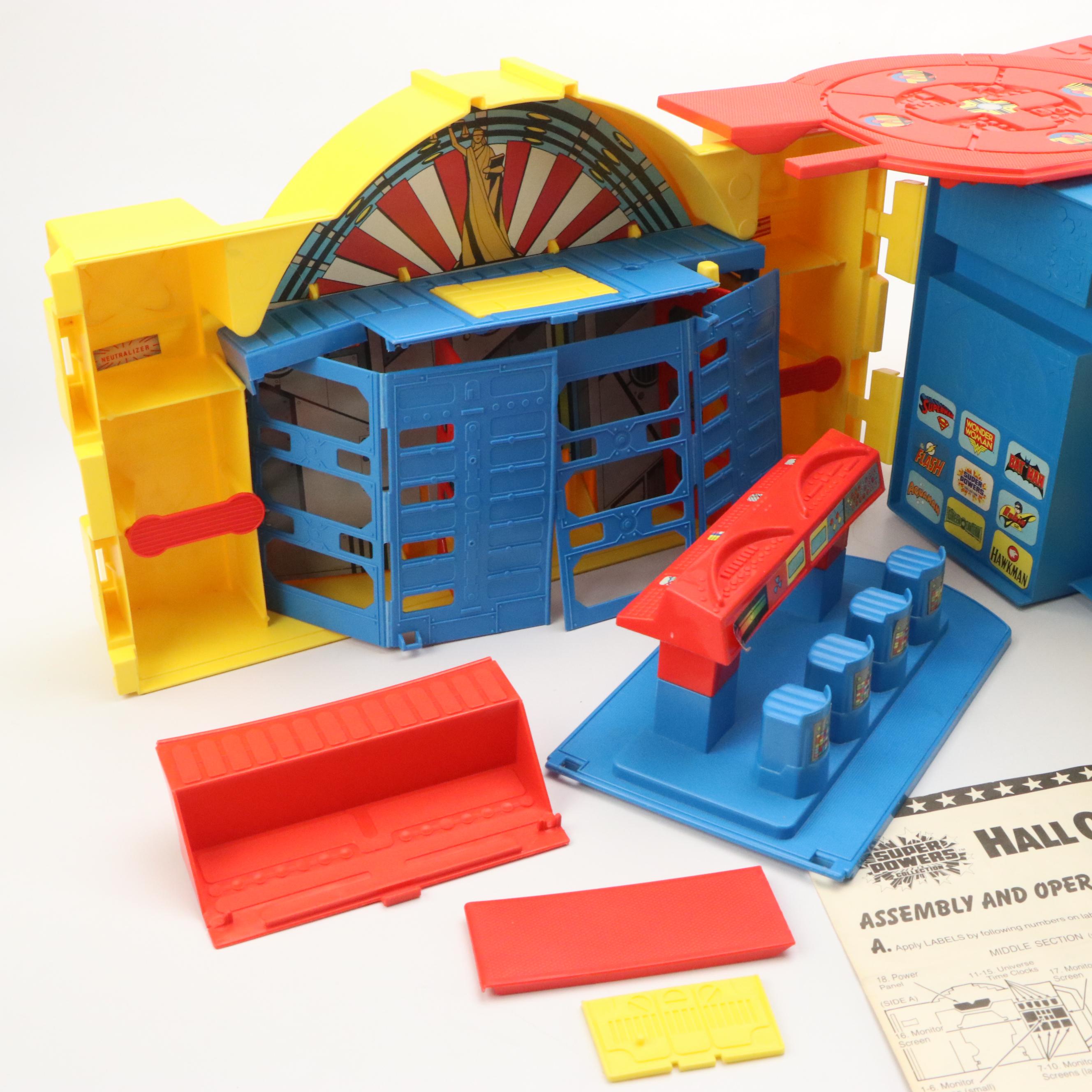 Kenner Super Powers "Hall of Justice" Play Set, 1980s