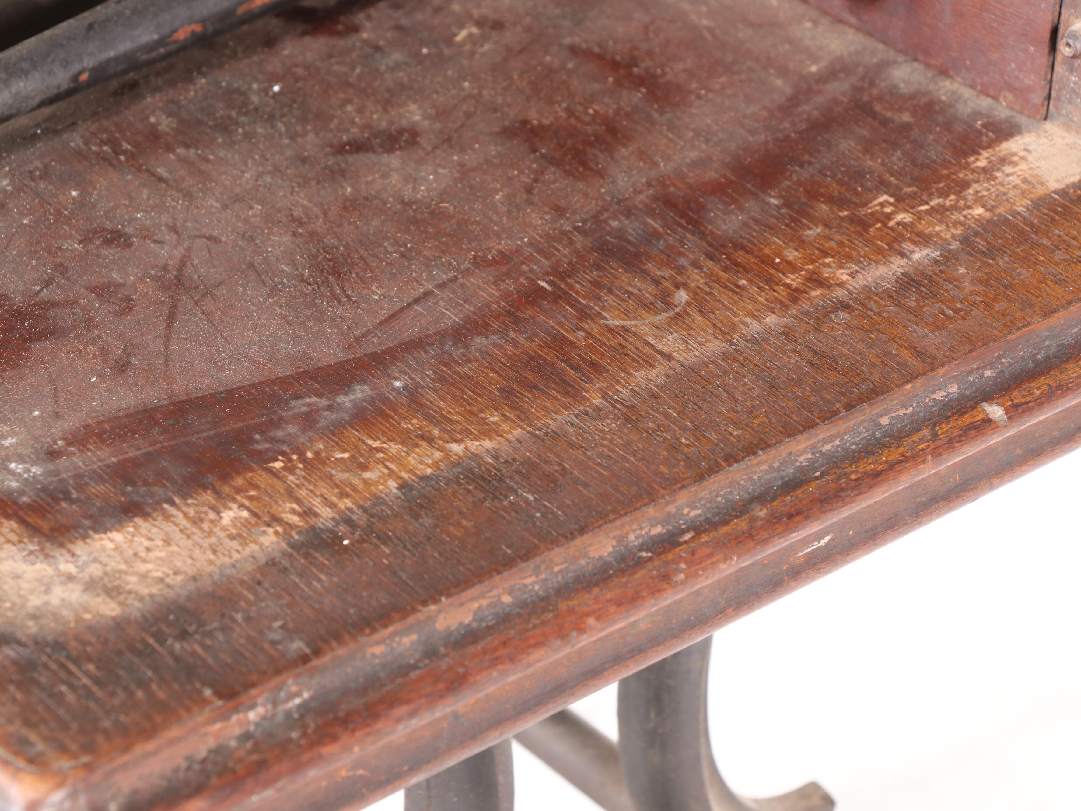 Wheeler & Wilson Sewing Machine on Treadle Table, Late 19th Century