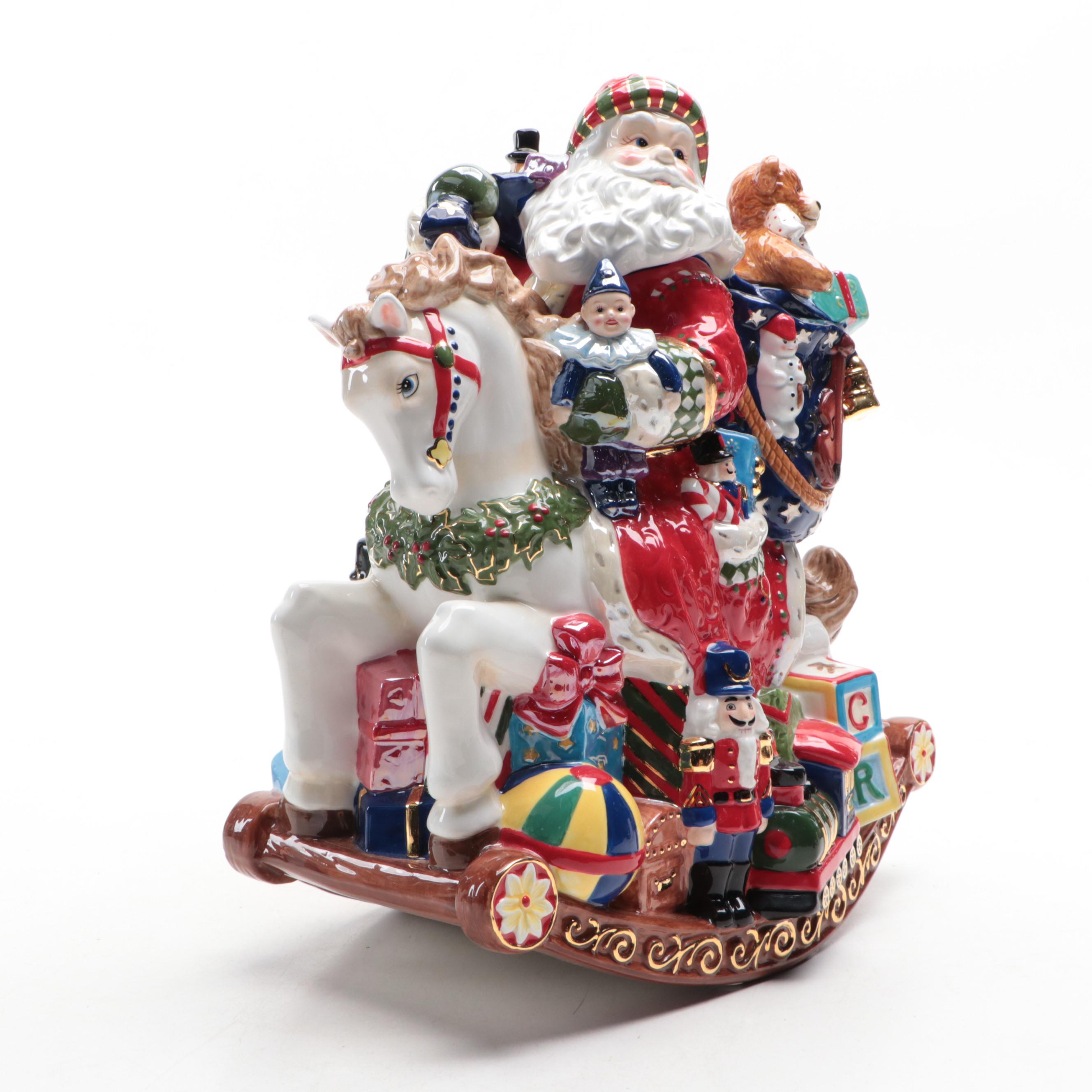 Christopher Radko "Merry Mount Magic" Ceramic Cookie Jar