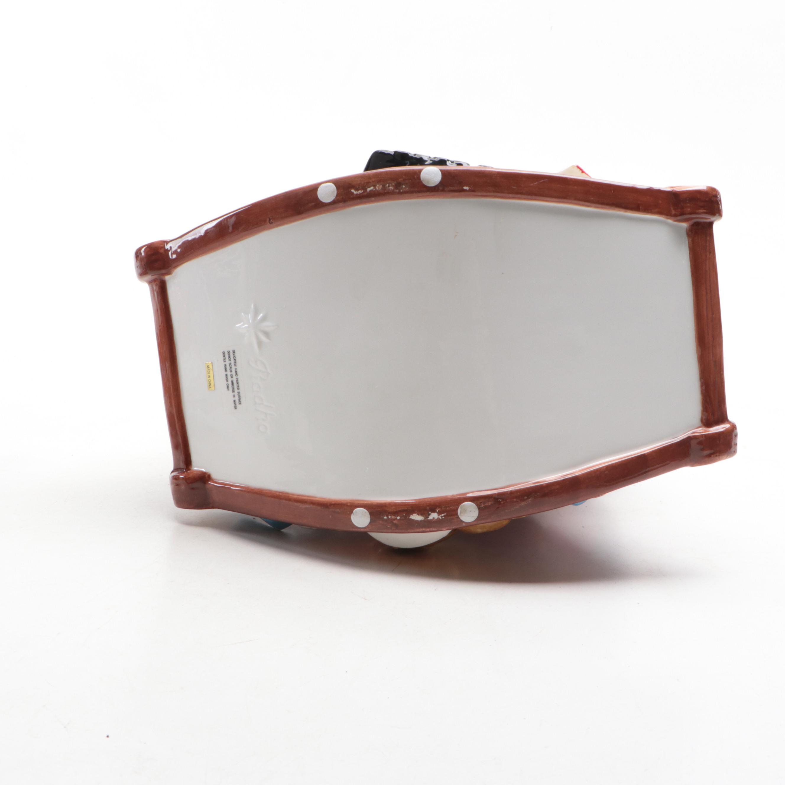 Christopher Radko "Merry Mount Magic" Ceramic Cookie Jar