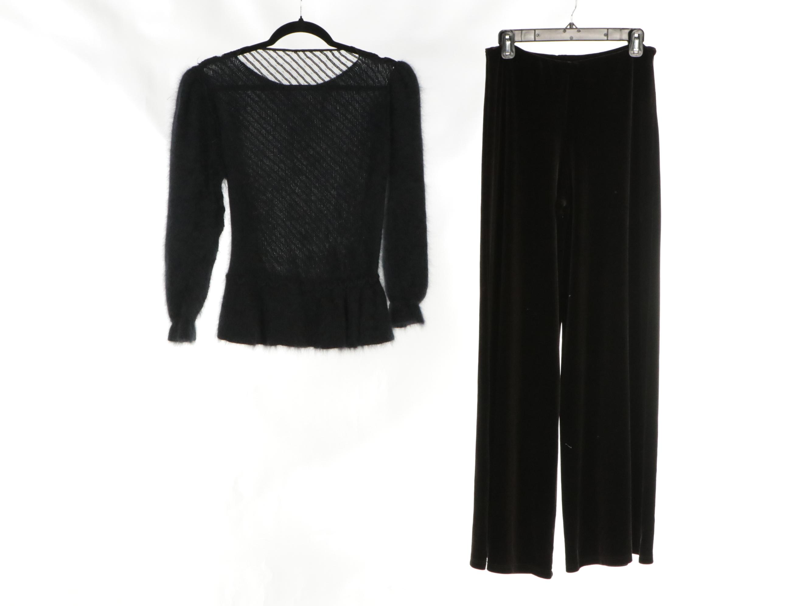 Salvatore Ferragamo Jacket, Autograph Blouse, Georgiou Studio Pants & More