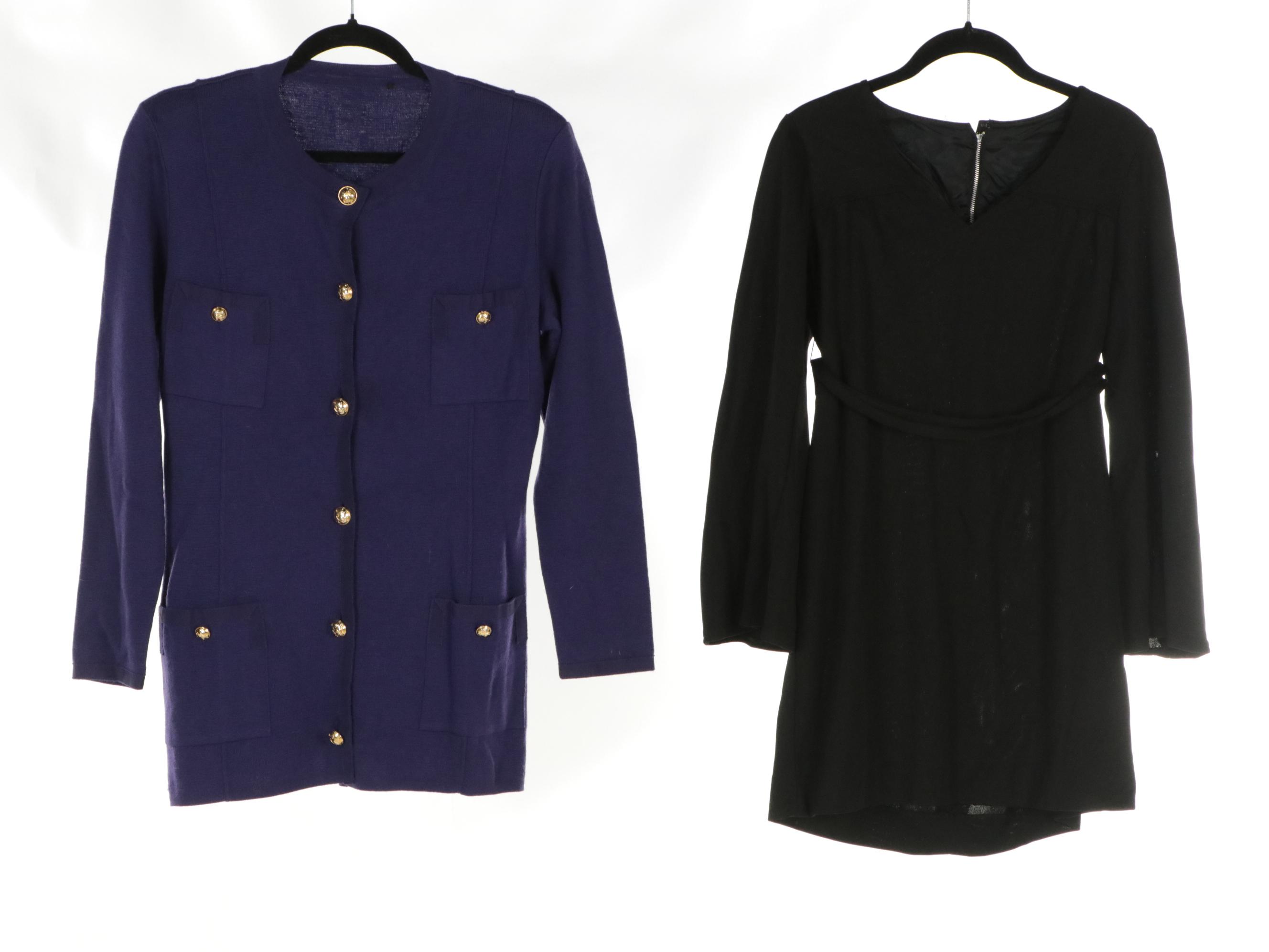 Salvatore Ferragamo Jacket, Autograph Blouse, Georgiou Studio Pants & More