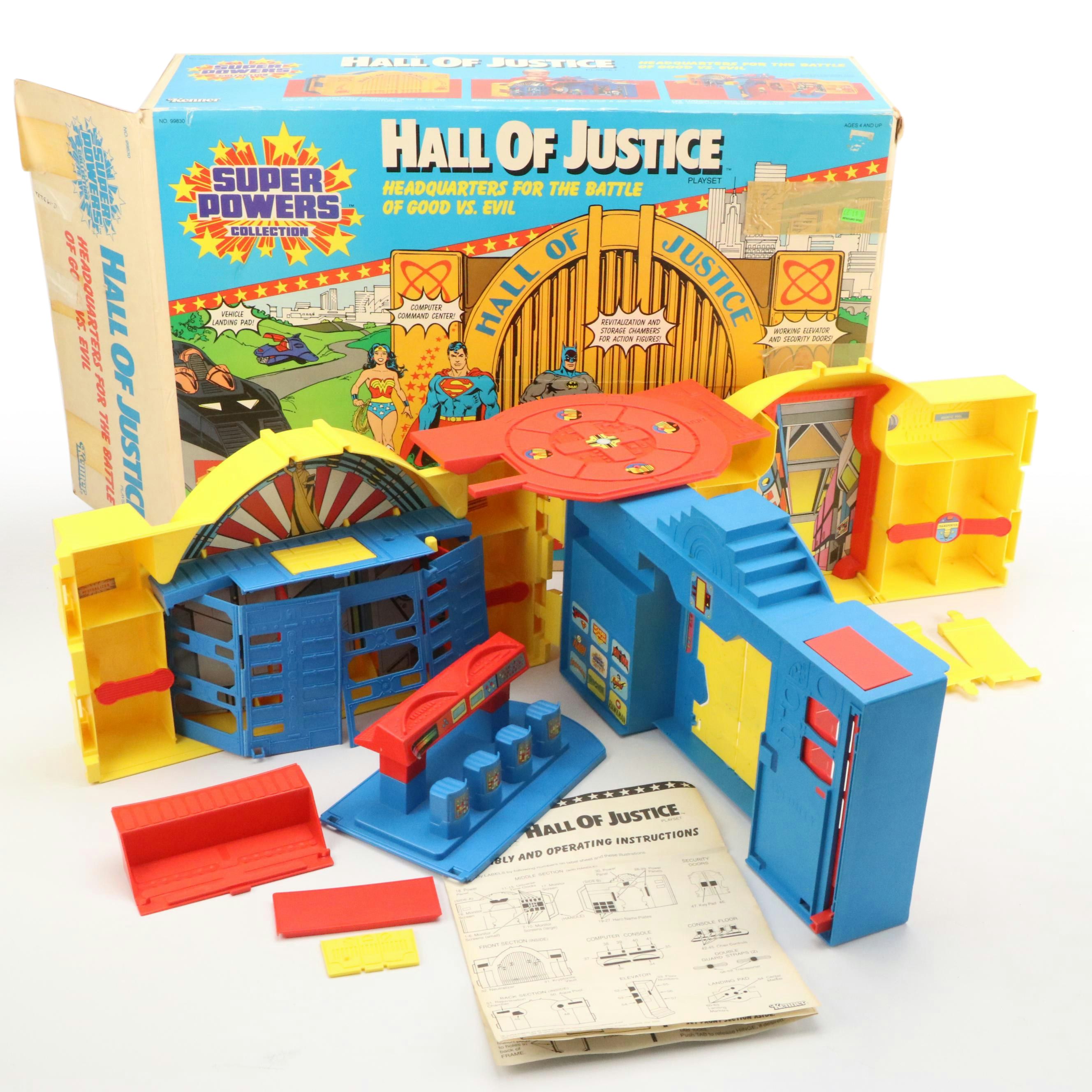 Kenner Super Powers "Hall of Justice" Play Set, 1980s