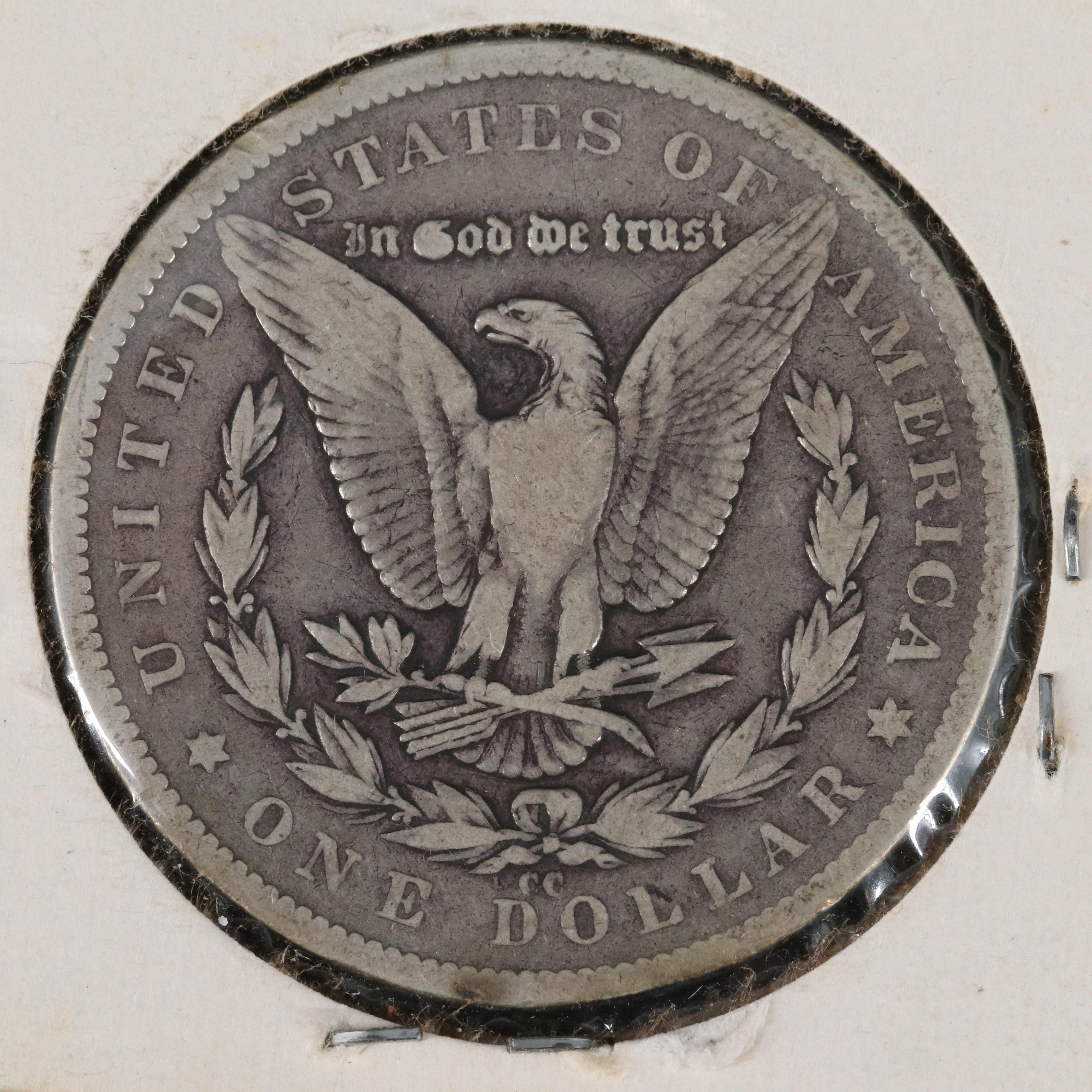 Key Date Low Mintage 1879-CC Morgan Silver Dollar