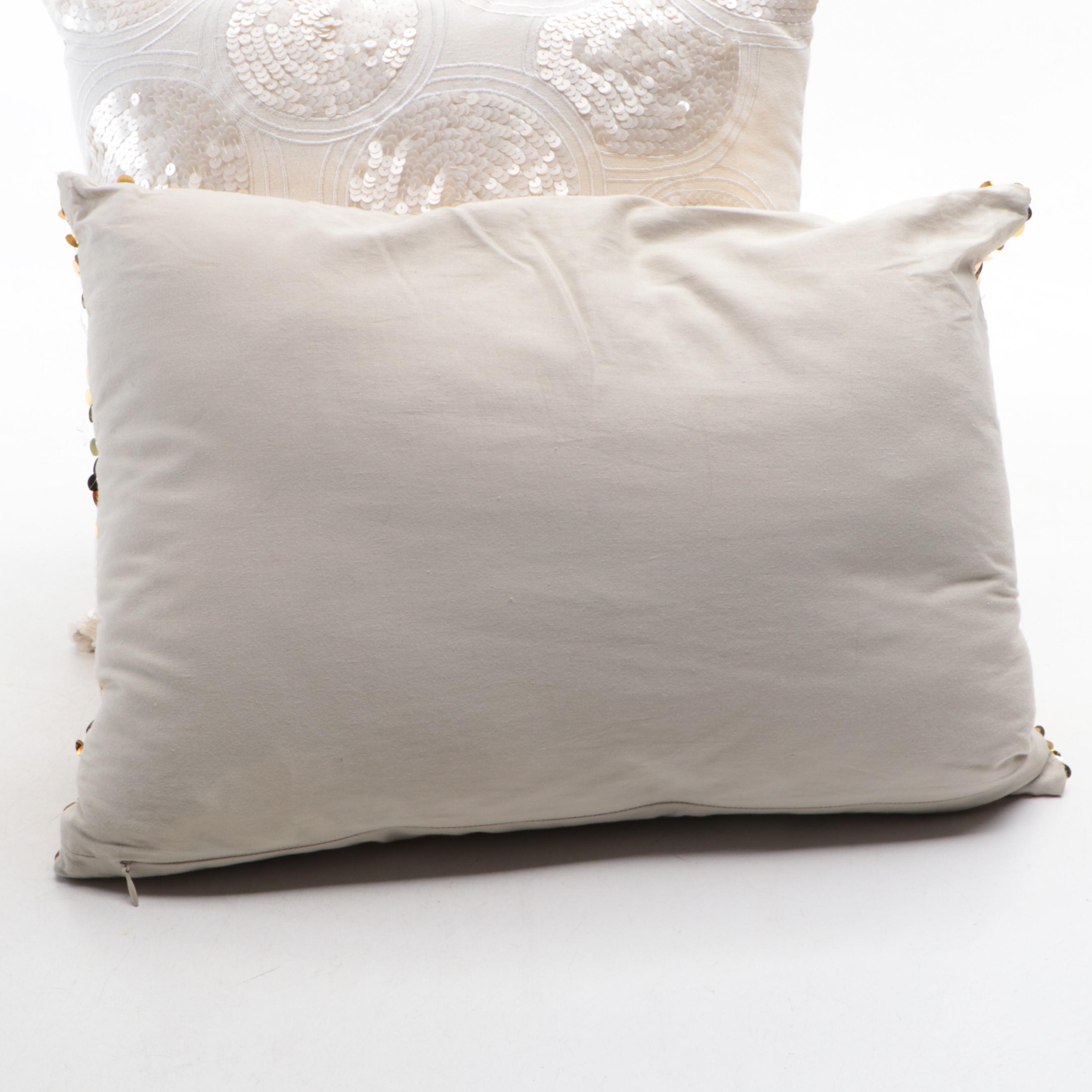Thro Polyester Pillow with Nicole Miller Fabric Pillow and More