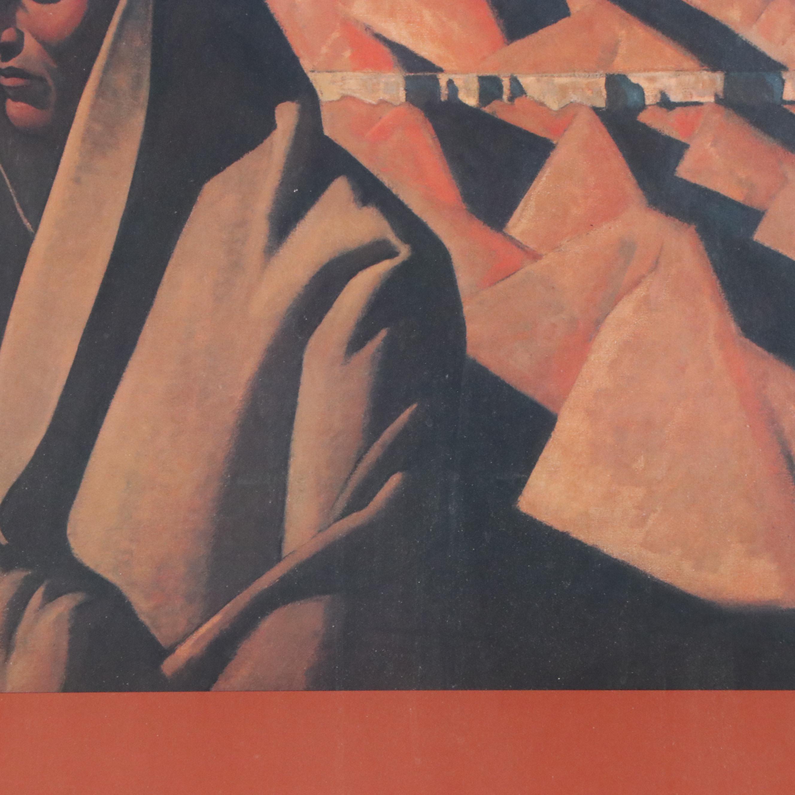 Museum Exhibition Poster for Maynard Dixon "Earth Knower"