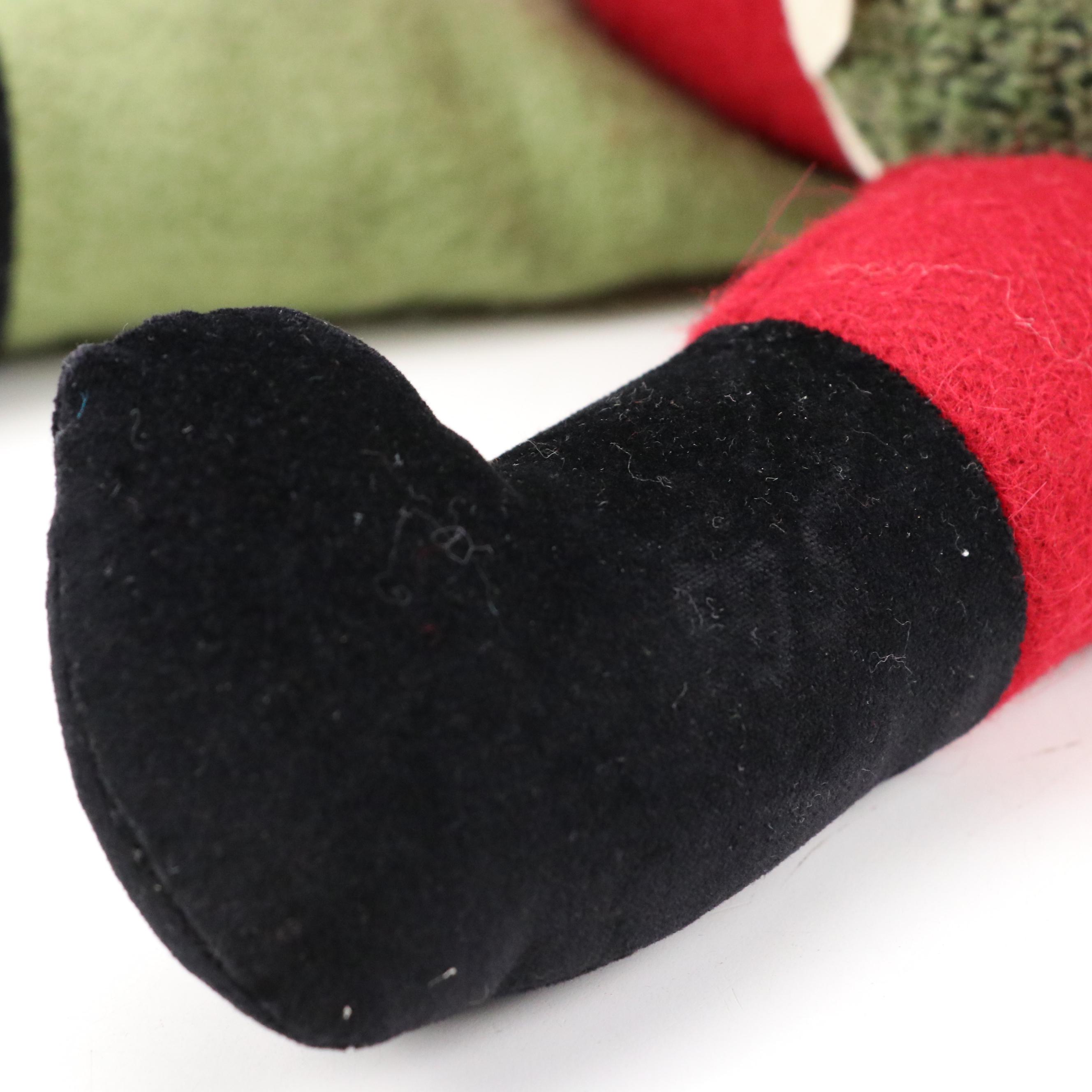 Woof & Poof Musical Santa Dolls Set