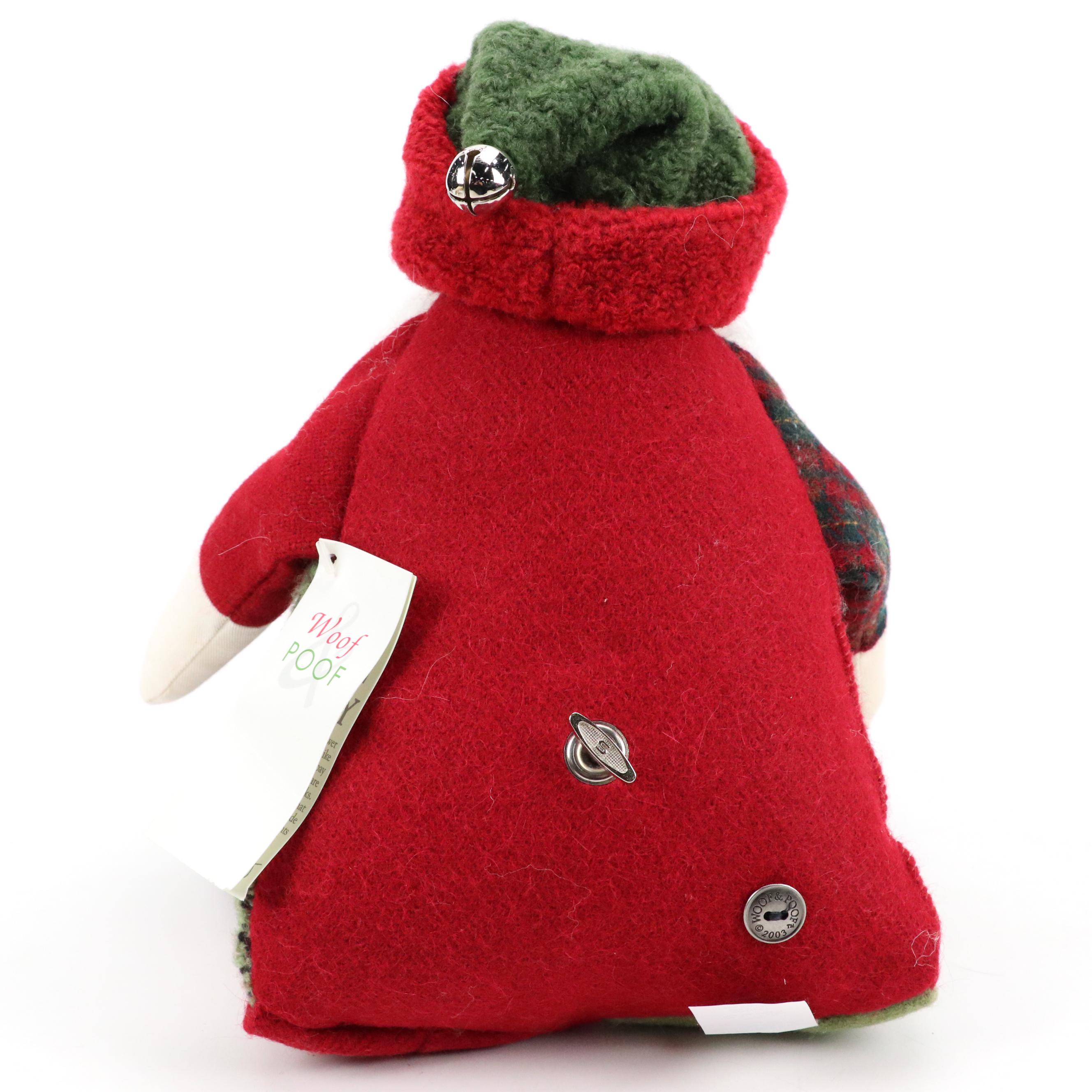 Woof & Poof Musical Santa Dolls Set