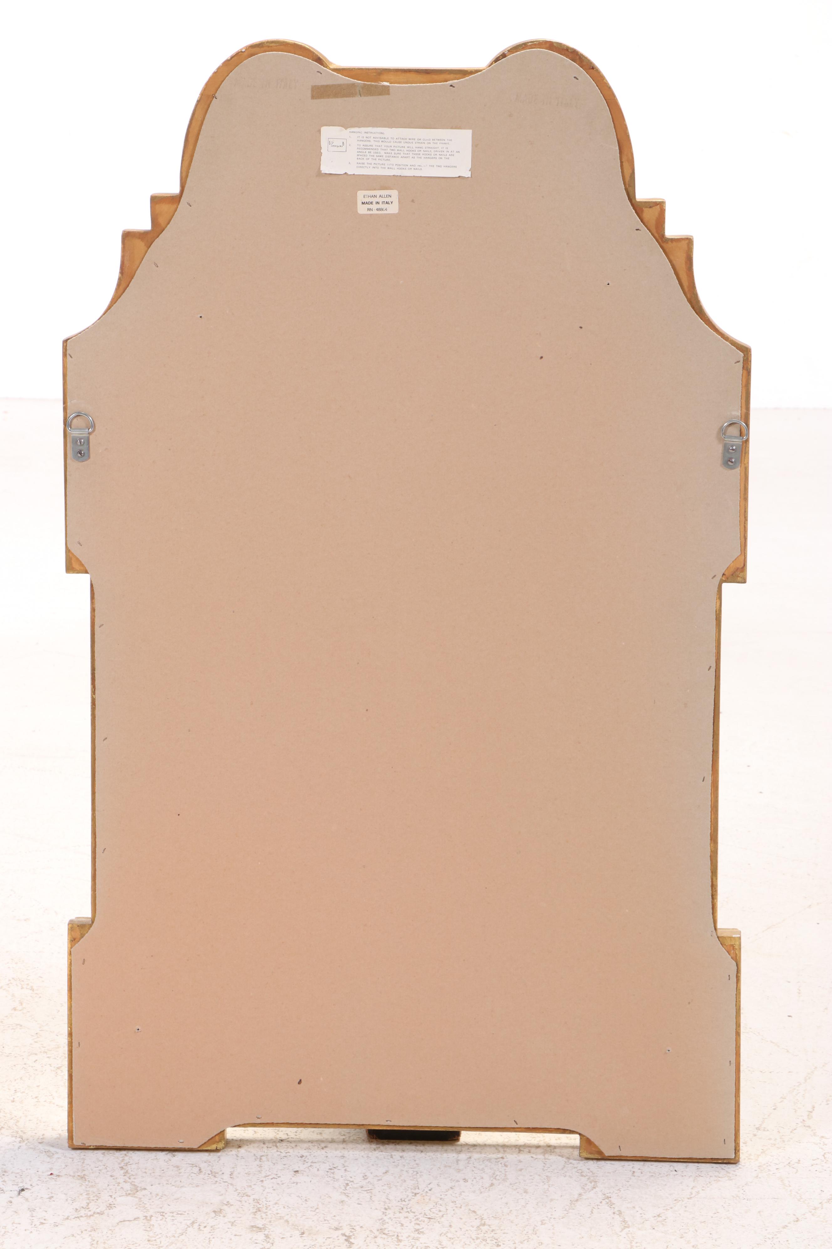 Ethan Allen Italian Beveled and Gilt Wall Mirror, Late 20th Century