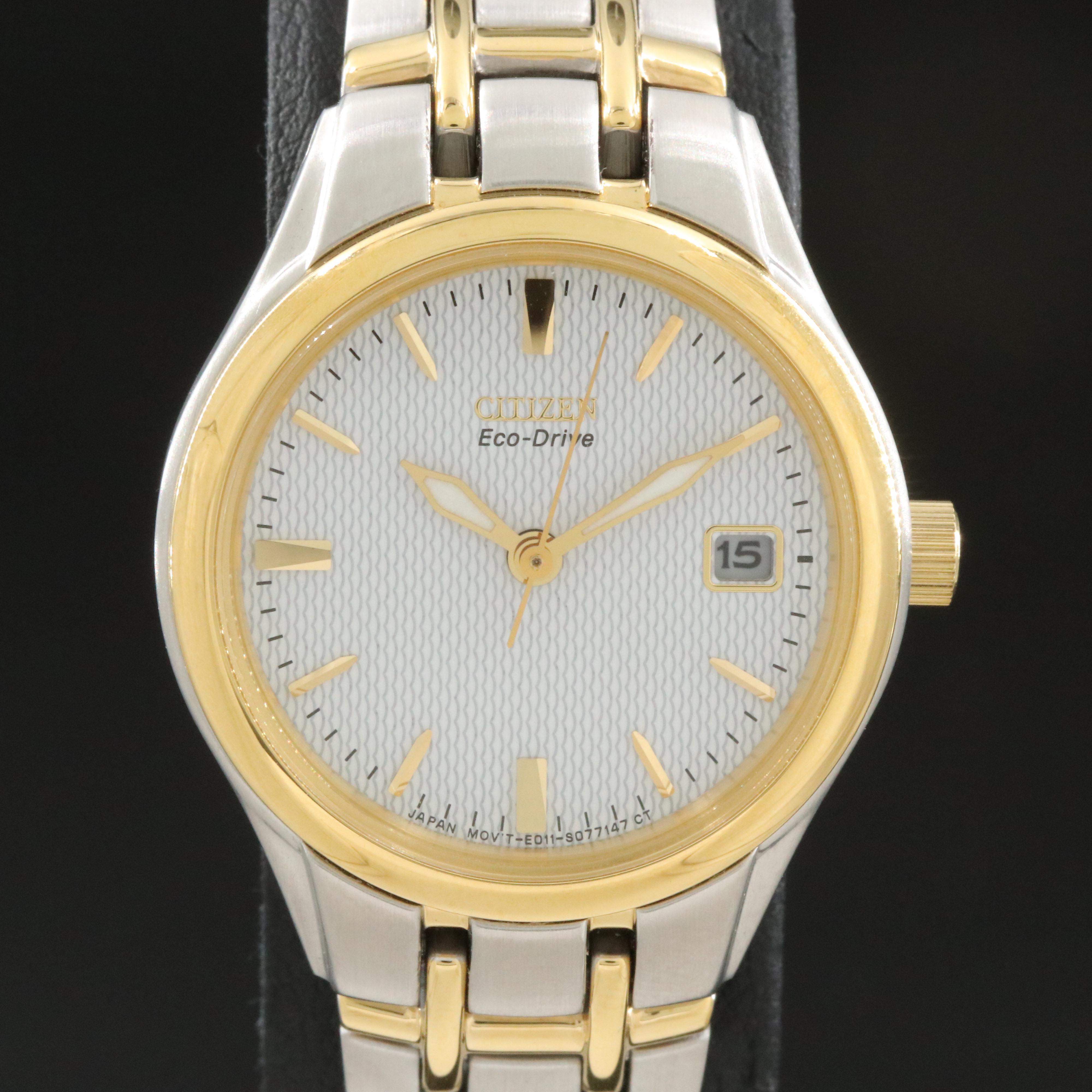 Citizen Corso Eco-Drive Two-Tone Stainless Steel Watch