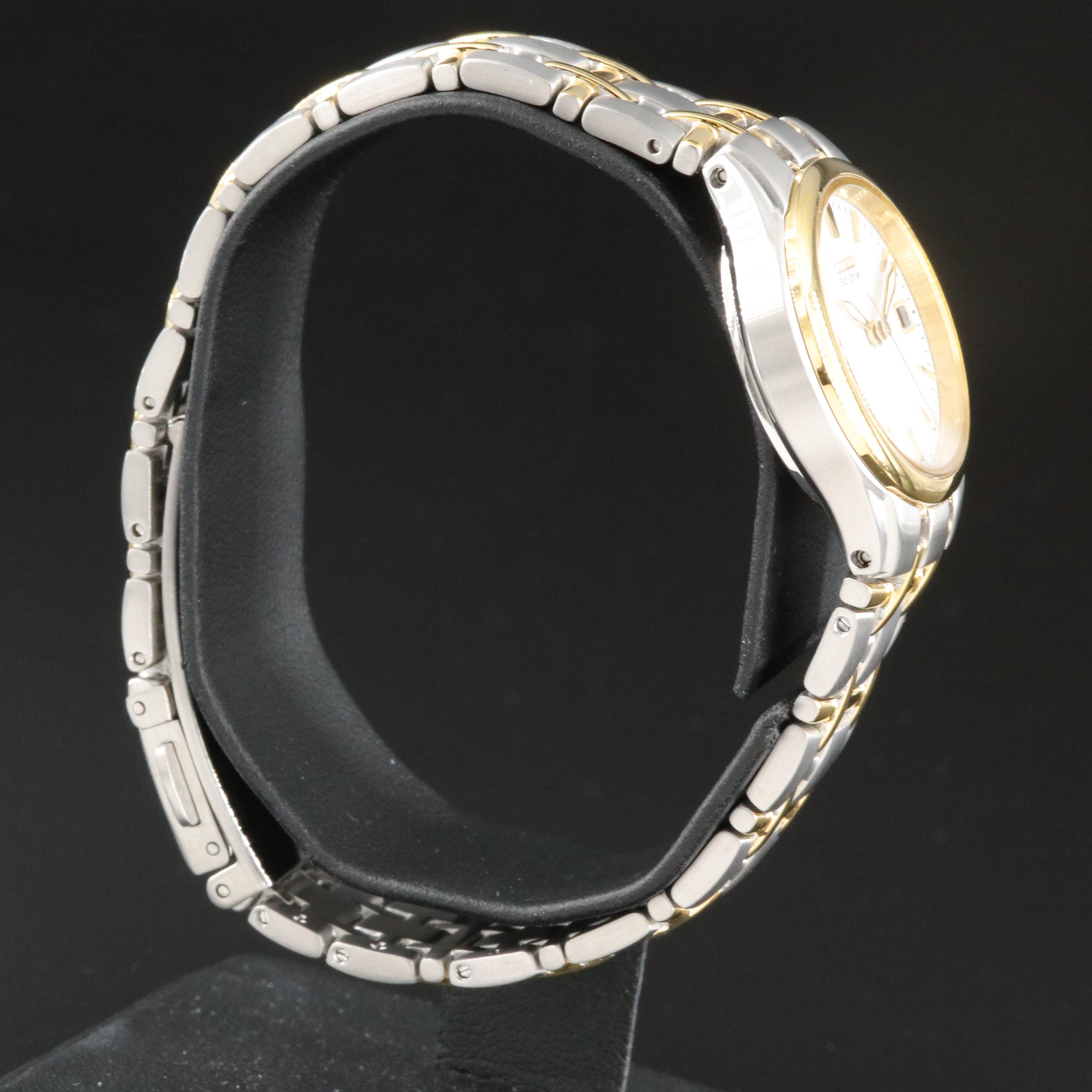 Citizen Corso Eco-Drive Two-Tone Stainless Steel Watch