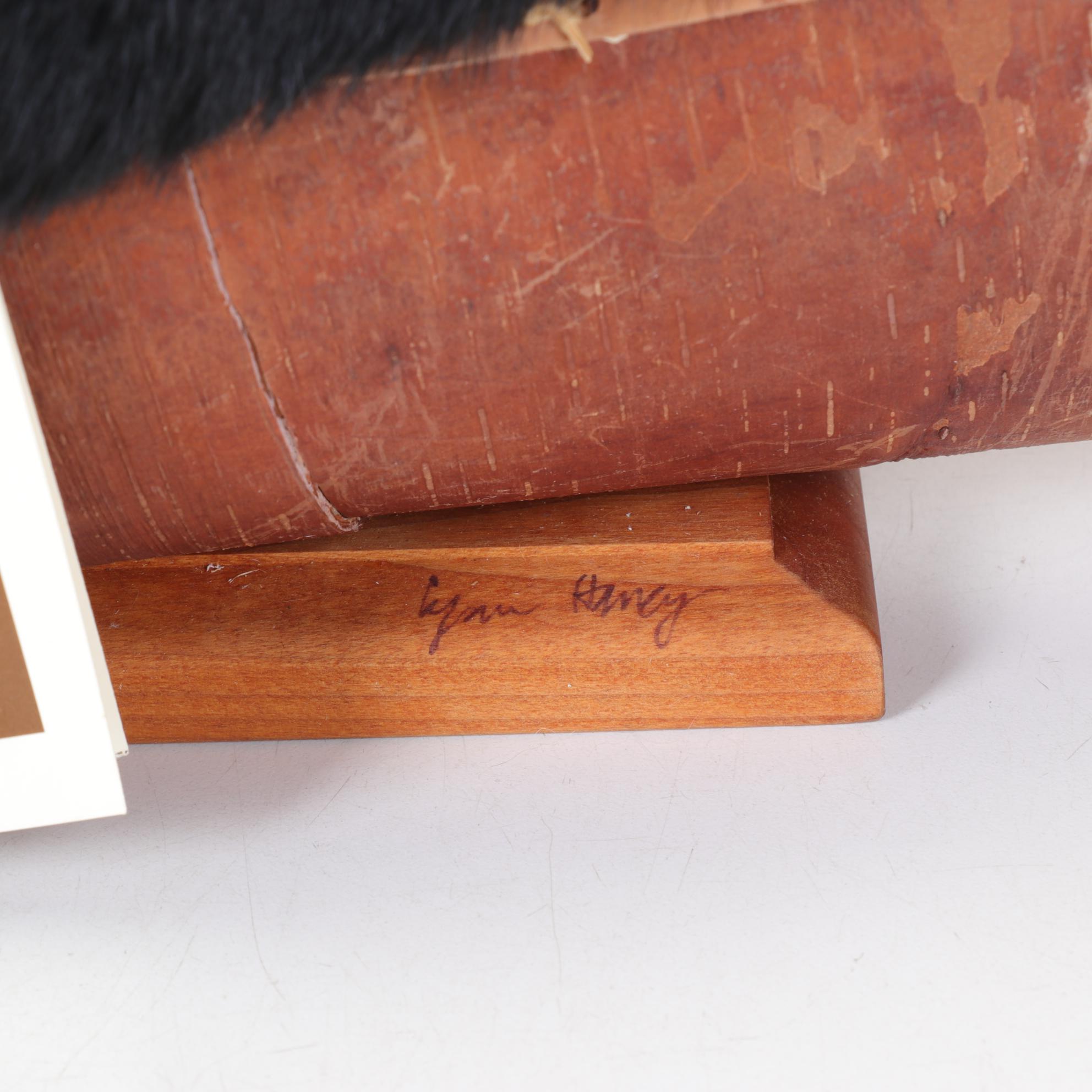 Lynn Haney "Santa of Spruce Creek" Santa in Canoe Figurine,1998