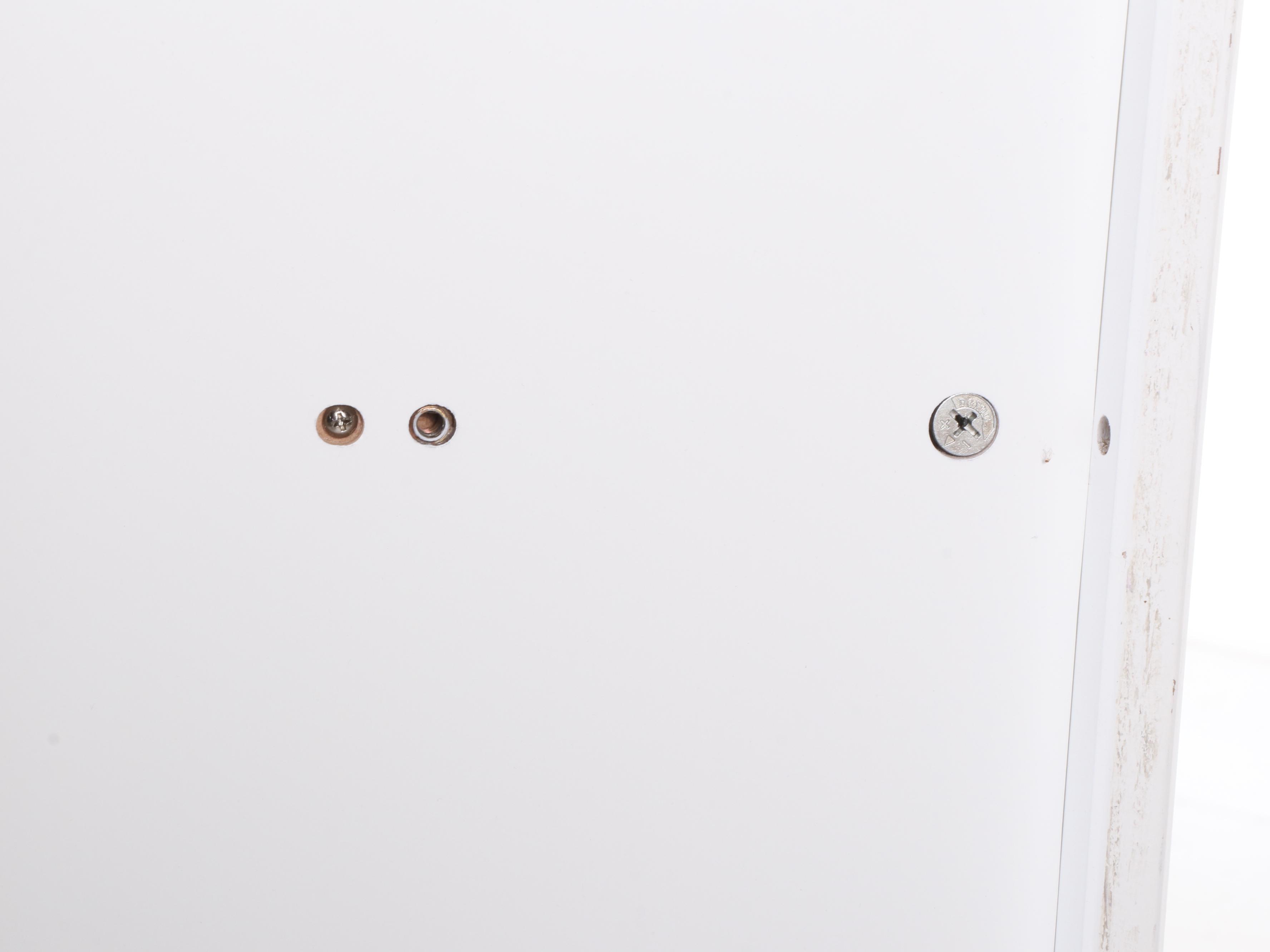 Painted Wood Cube Shaped Storage Cabinet