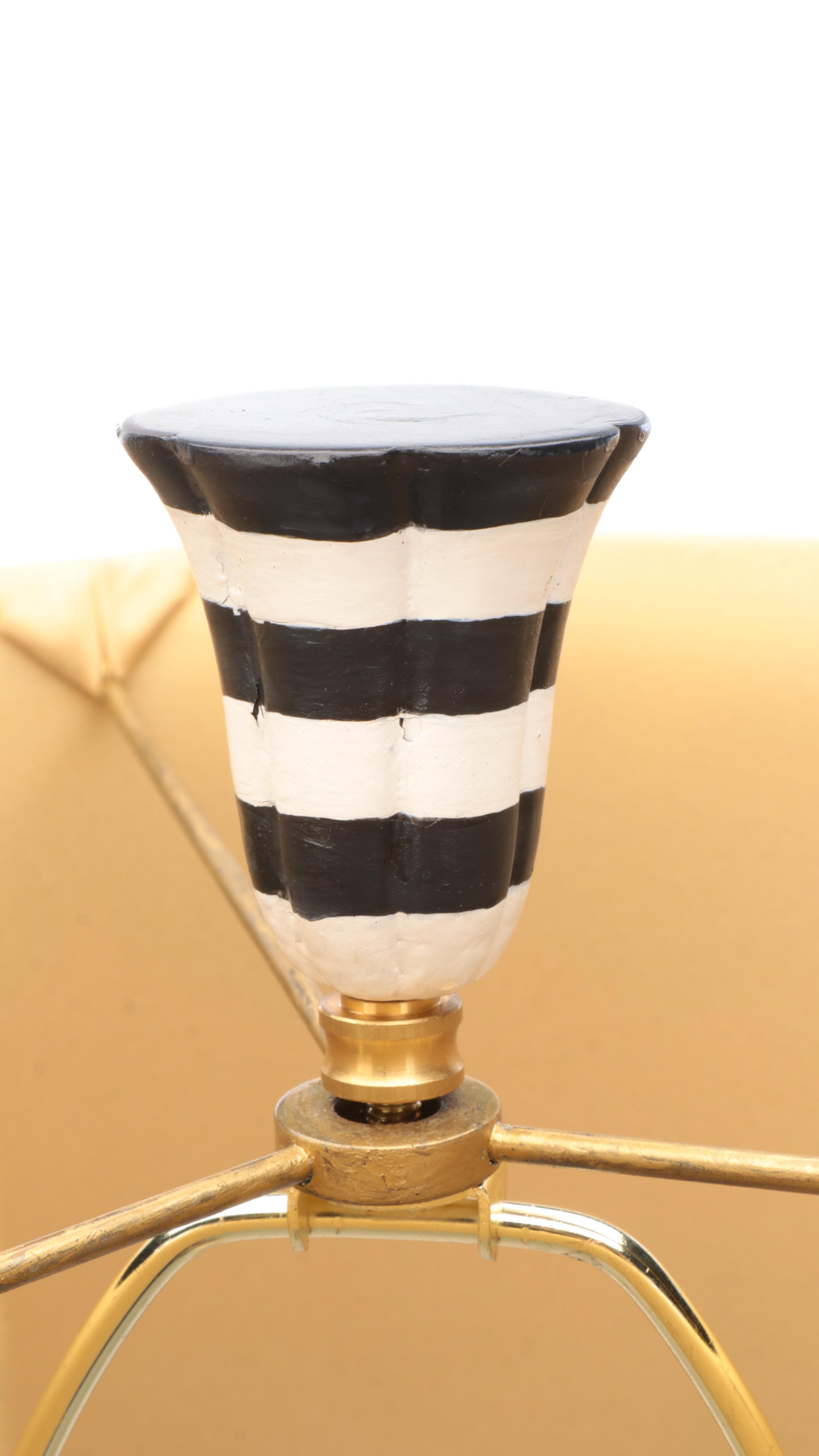 MacKenzie-Childs "Paradise" Floor Lamp with Beaded Beetle Shade, 21st Century