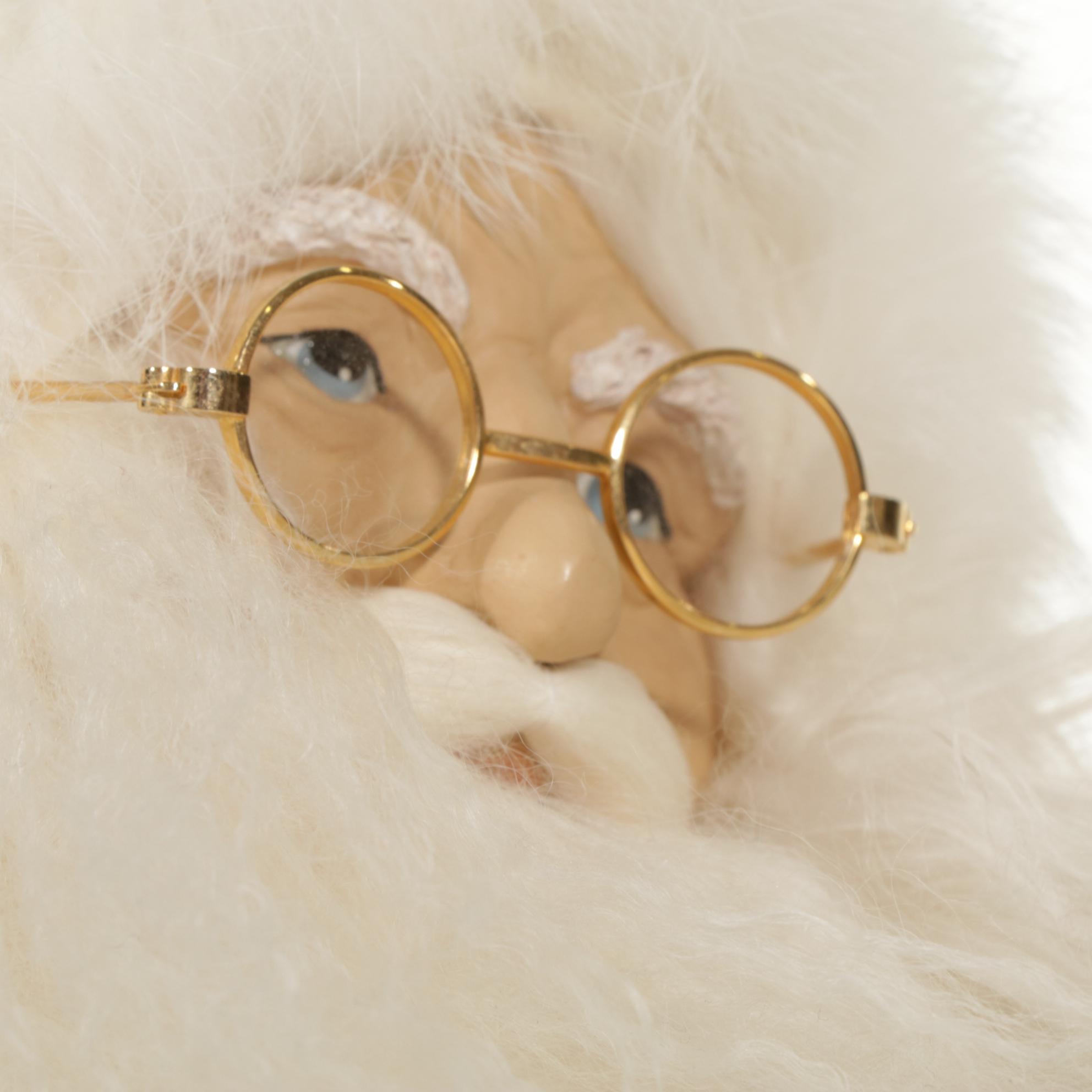 Lynn Haney Signed Limited Edition Santa with Sled and Bears Figural Group