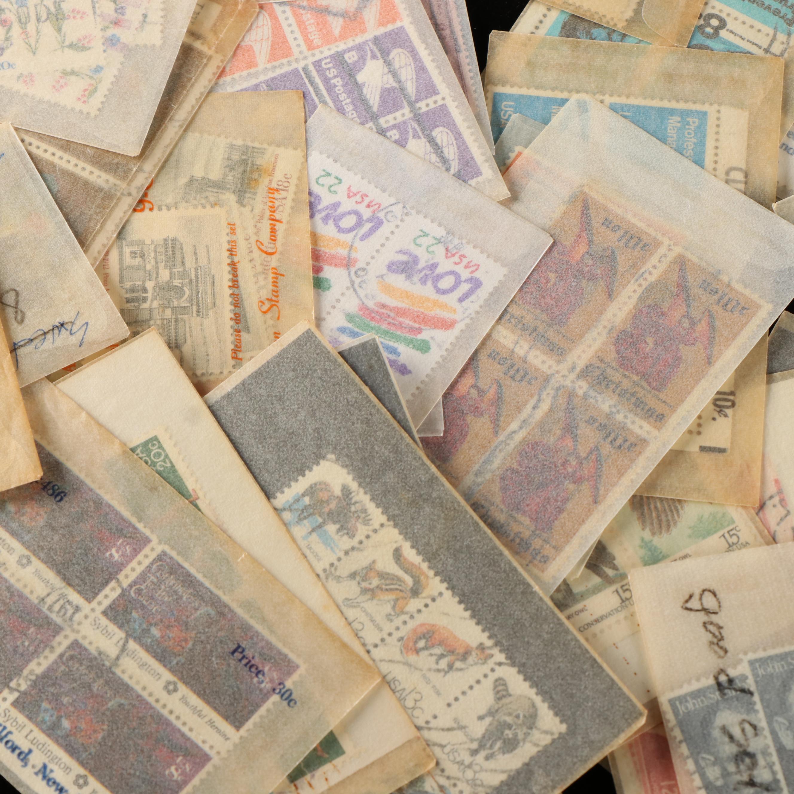 Group of World Postal Covers, U.S. Postage Stamps, Postal Covers, Airmail & More