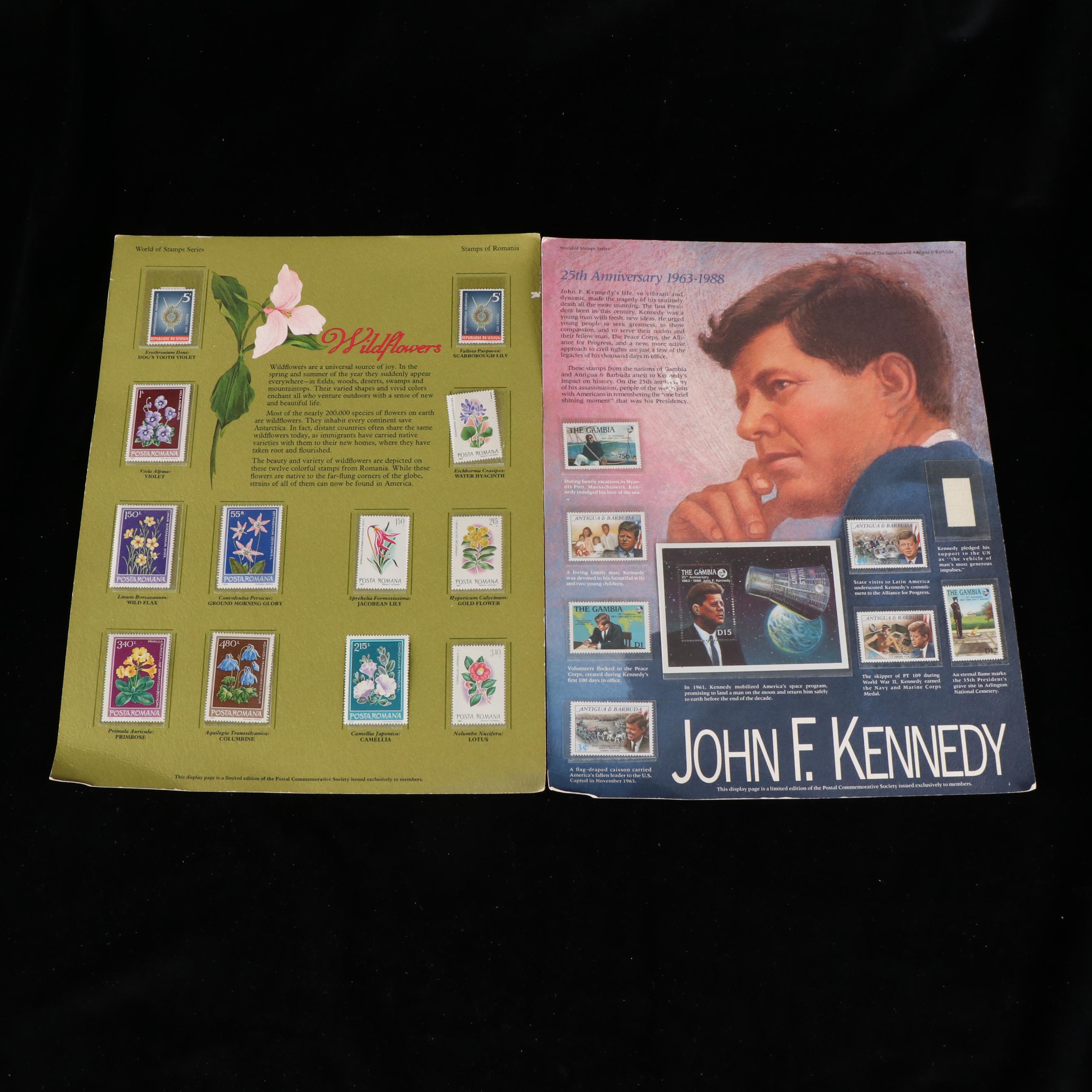 Group of World Postal Covers, U.S. Postage Stamps, Postal Covers, Airmail & More