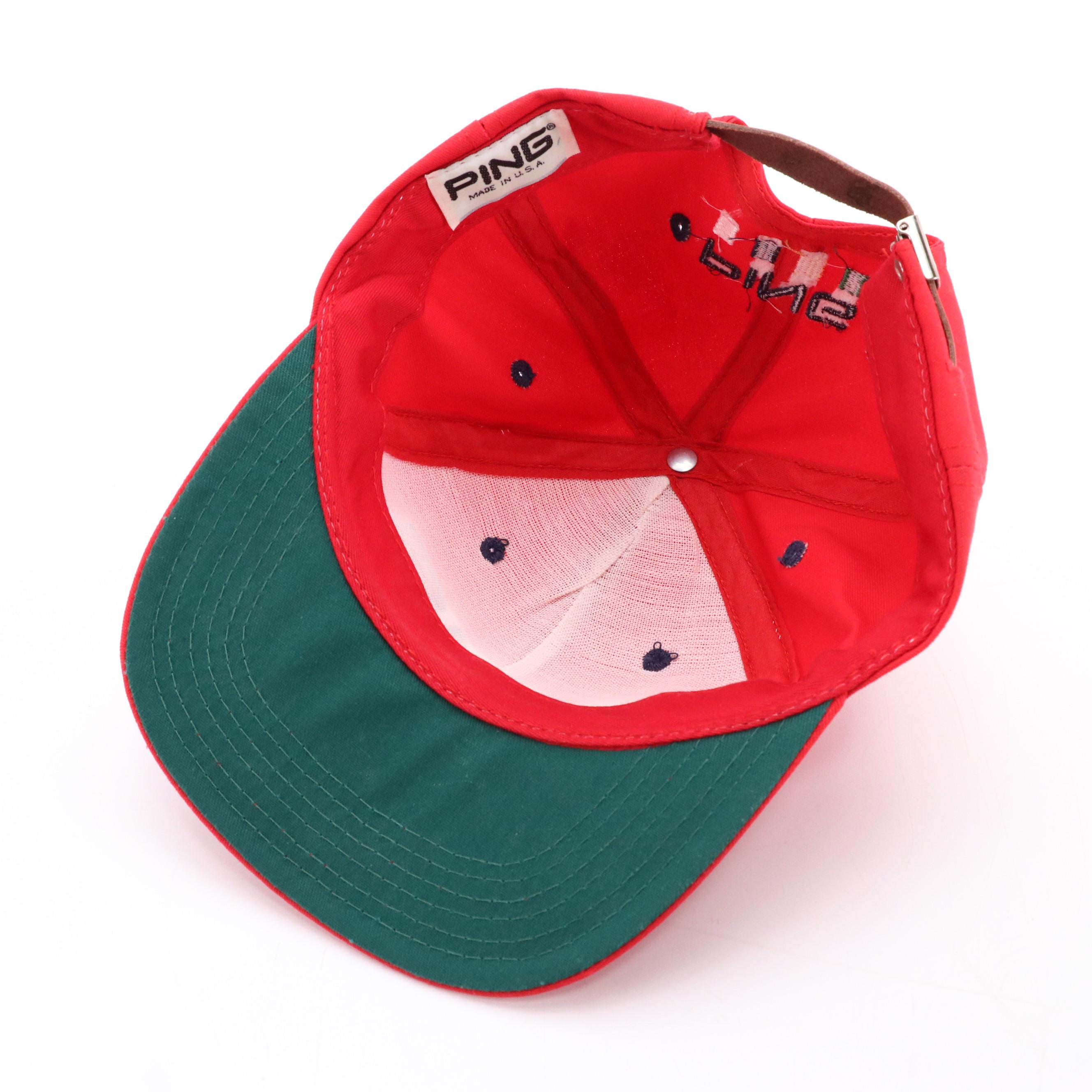 Nike Knit Beanie with PING Logo Ball Caps and Visor