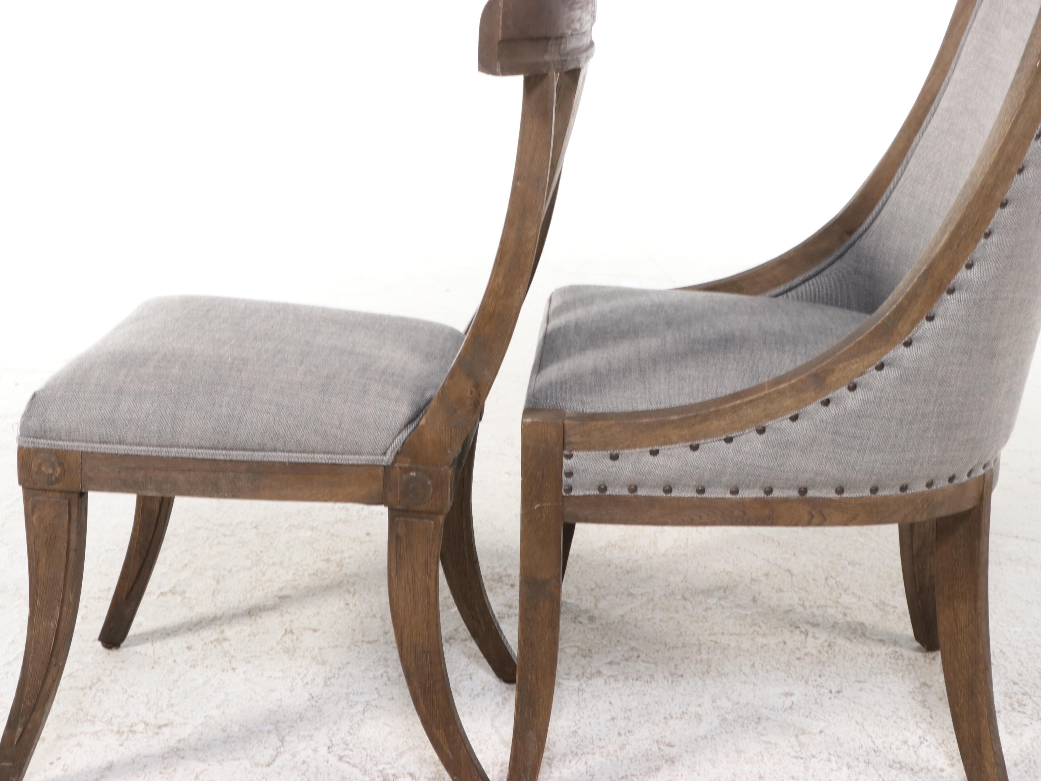 Restoration Hardware and Other Regency Style Dining Chairs