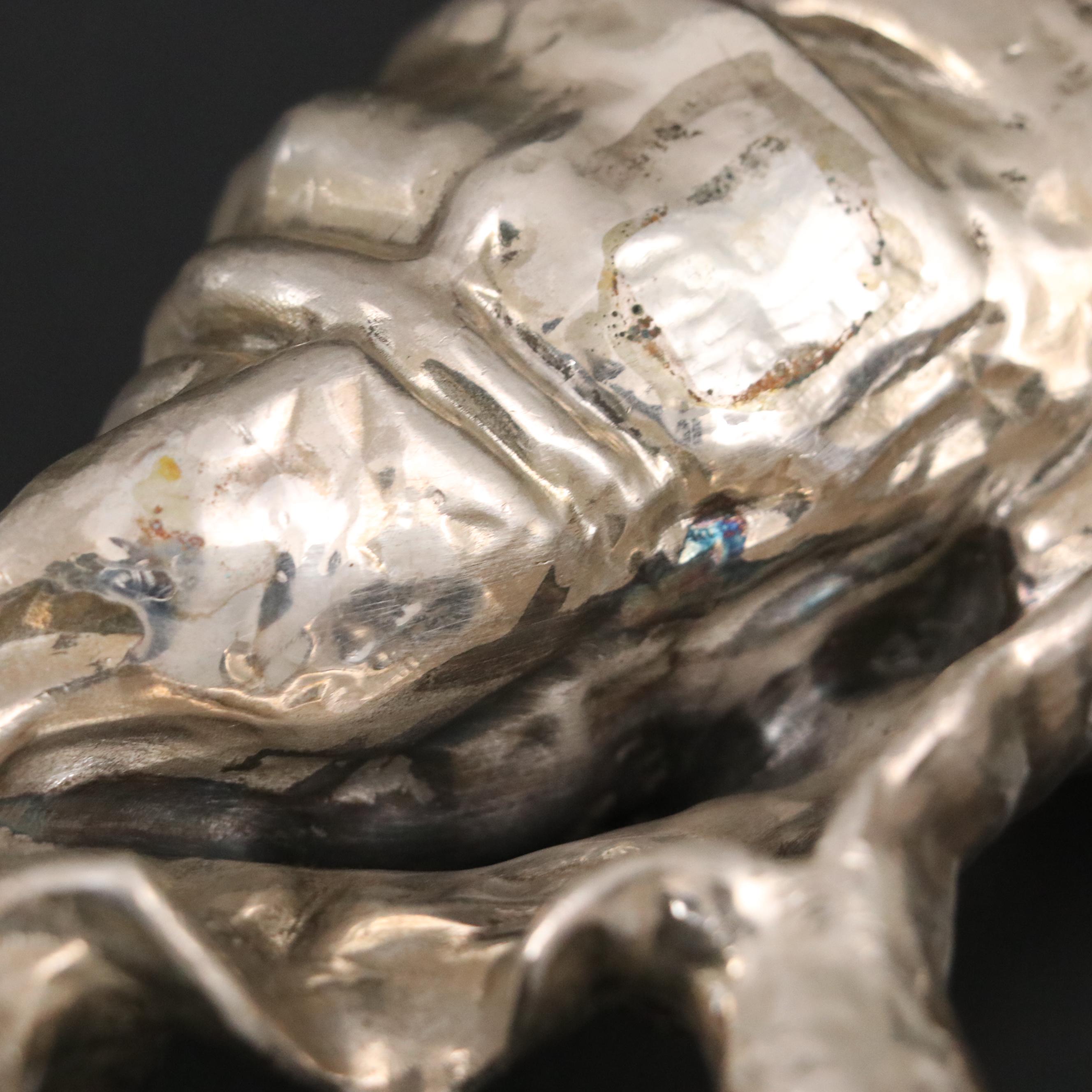 Italian Buccellati Sterling Silver Shell Figurine