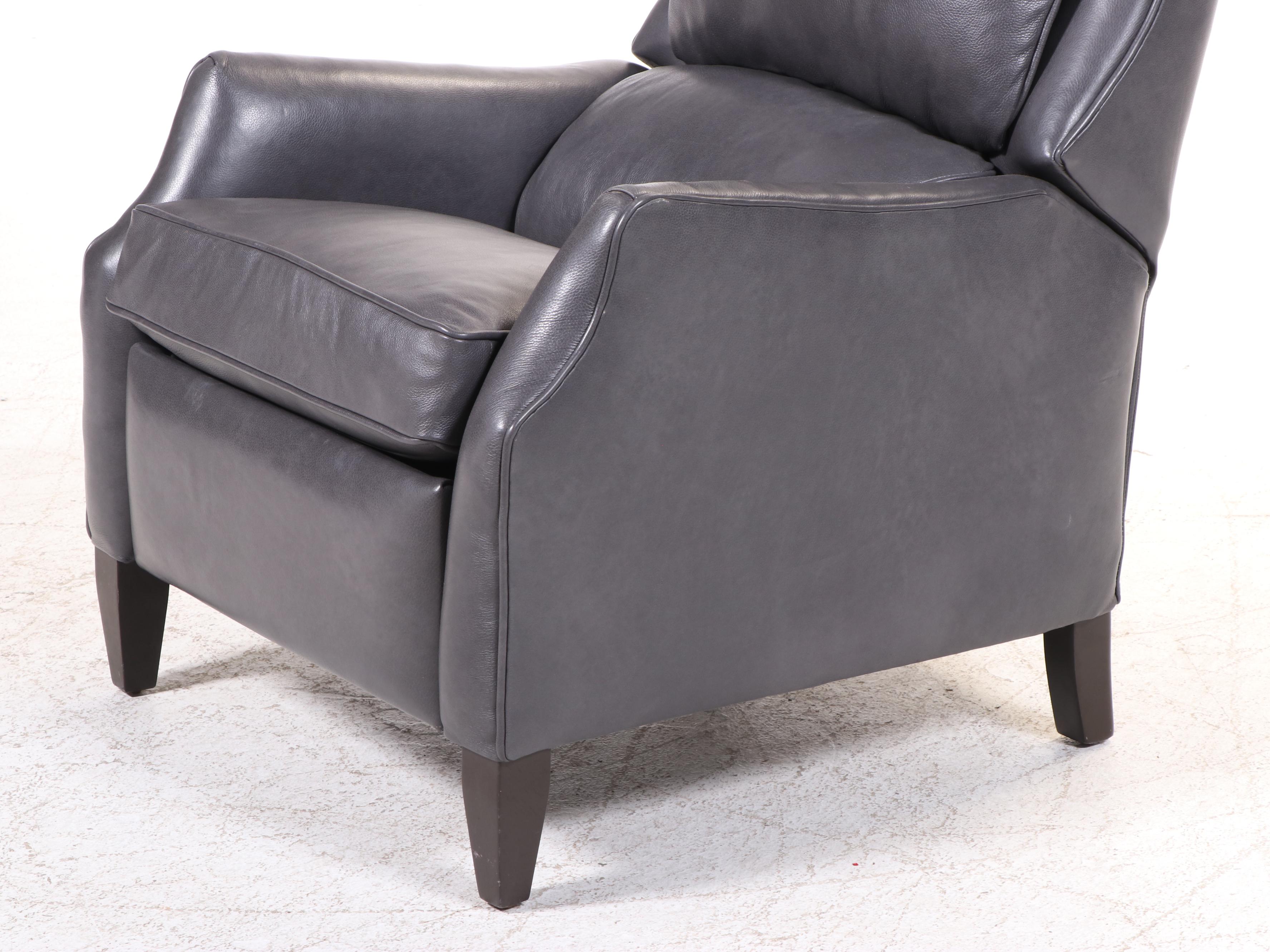 Arhaus Faux Leather Recliner