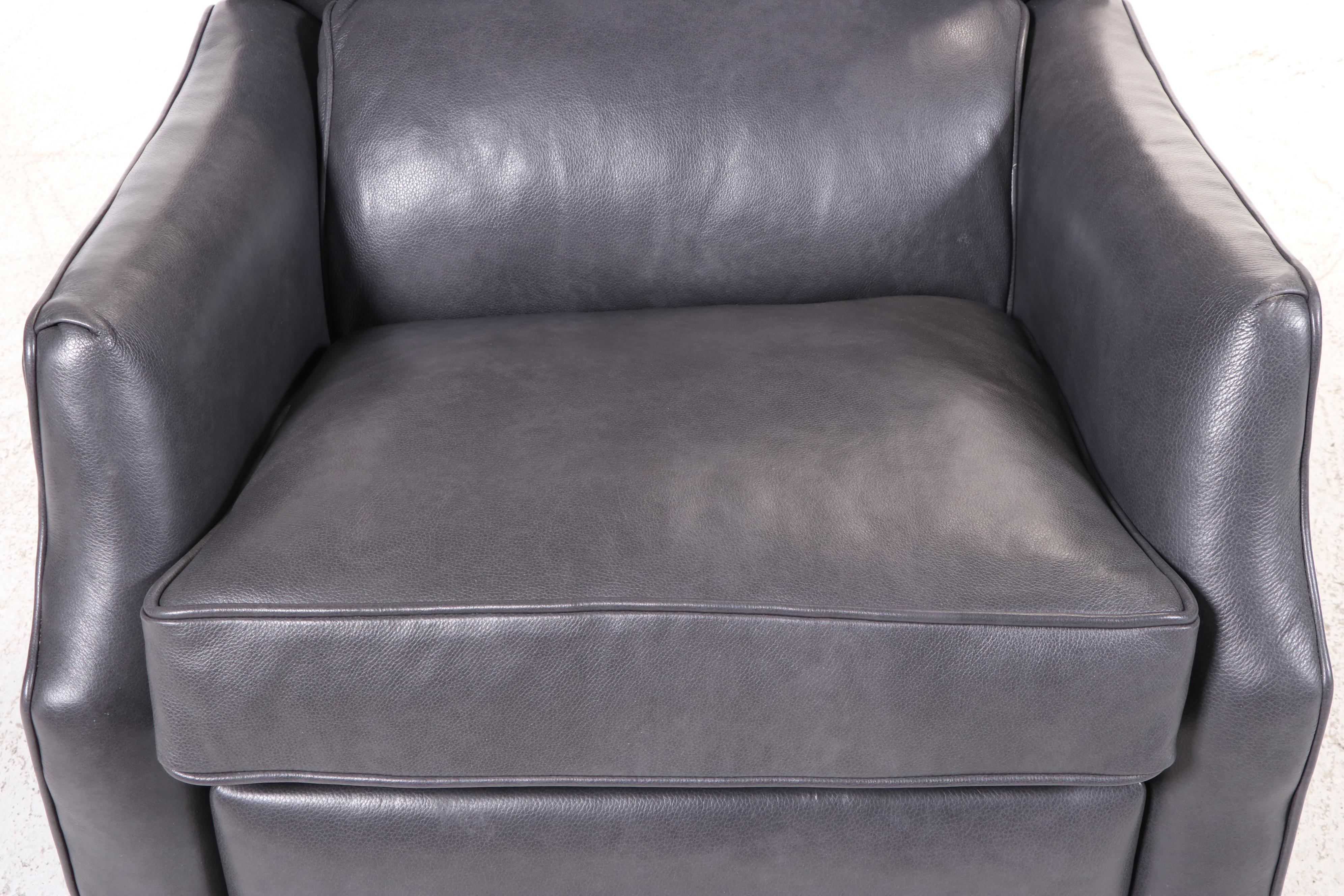Arhaus Faux Leather Recliner