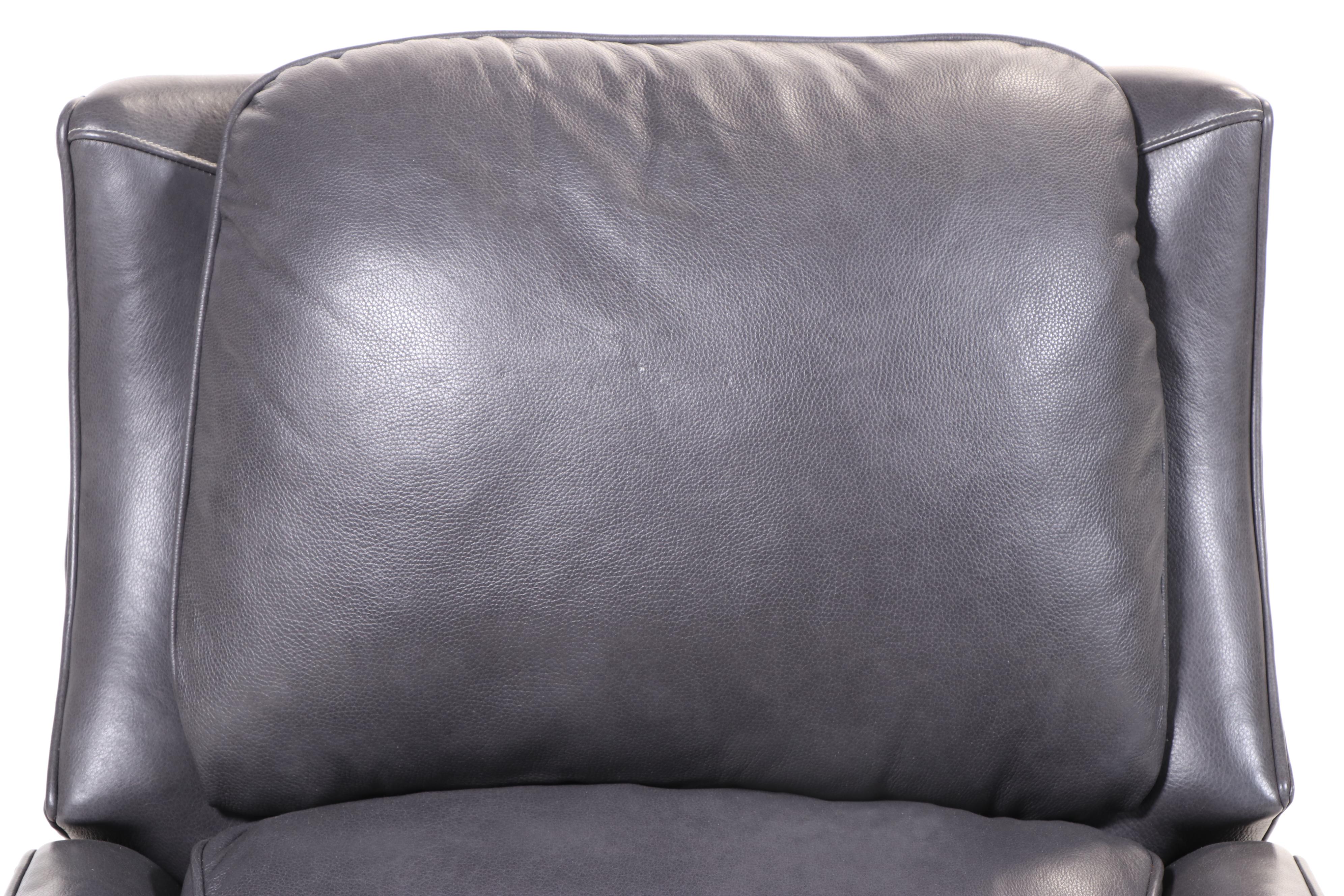 Arhaus Faux Leather Recliner