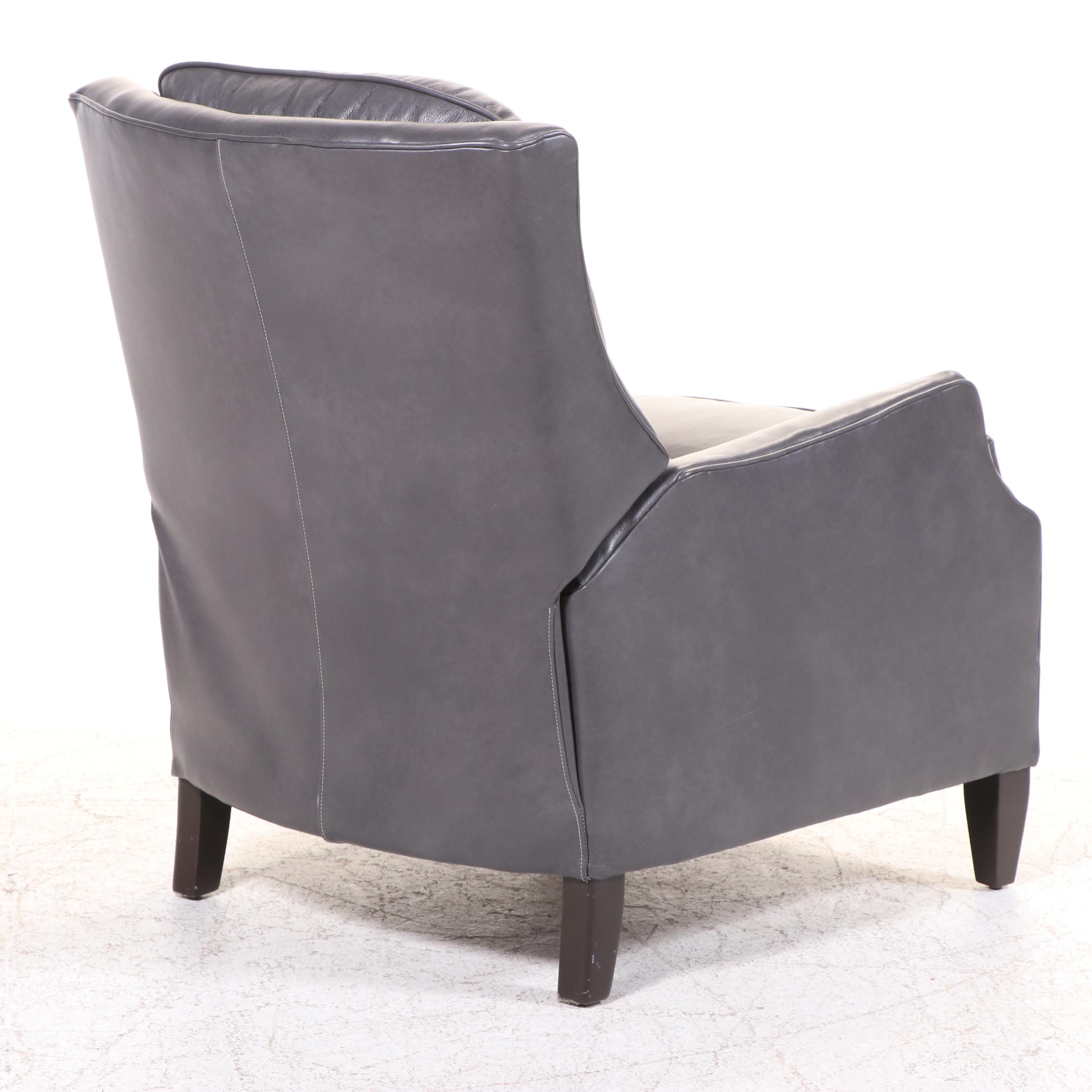 Arhaus Faux Leather Recliner