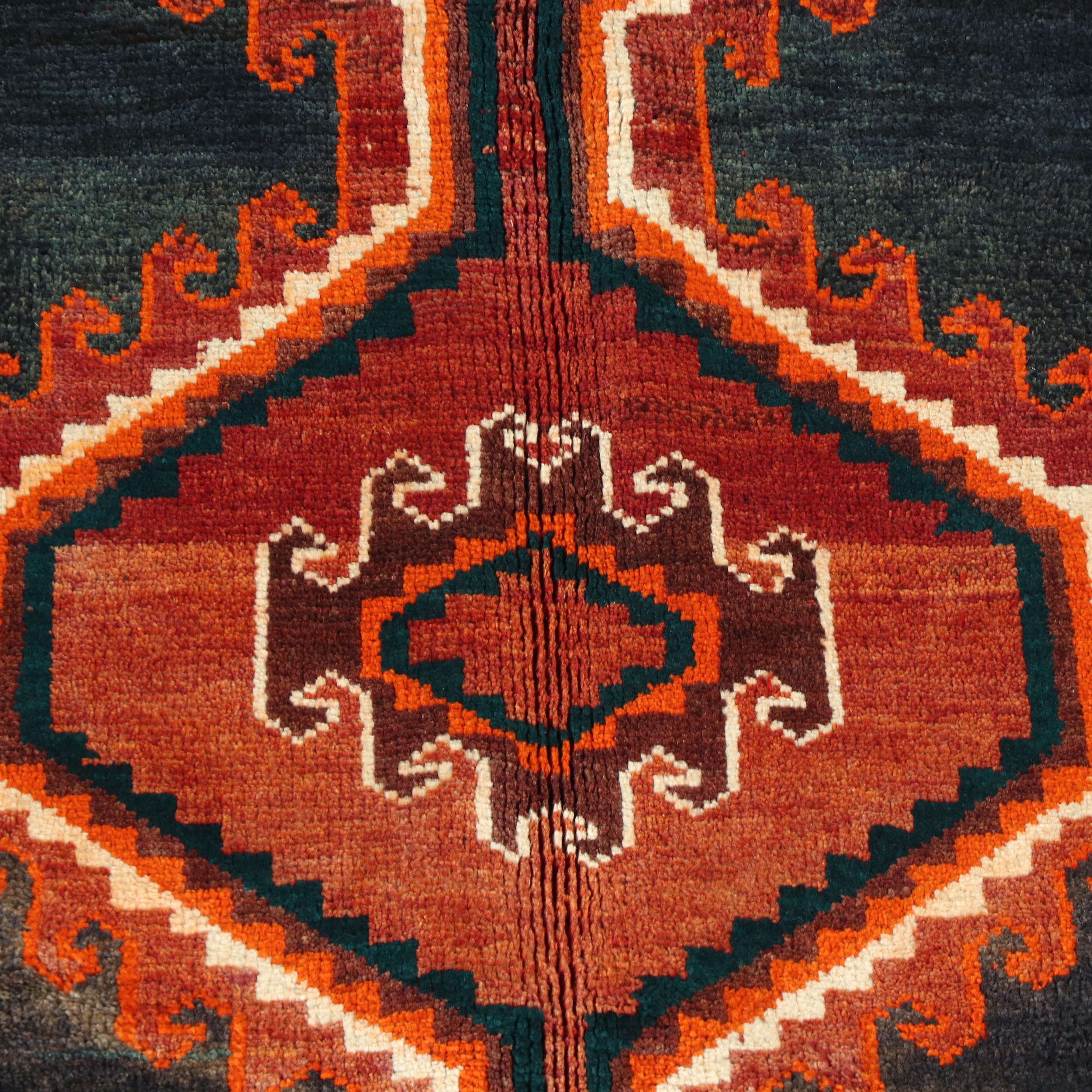 4'2 x 8'9 Hand-Knotted Persian Kelardasht Long Rug