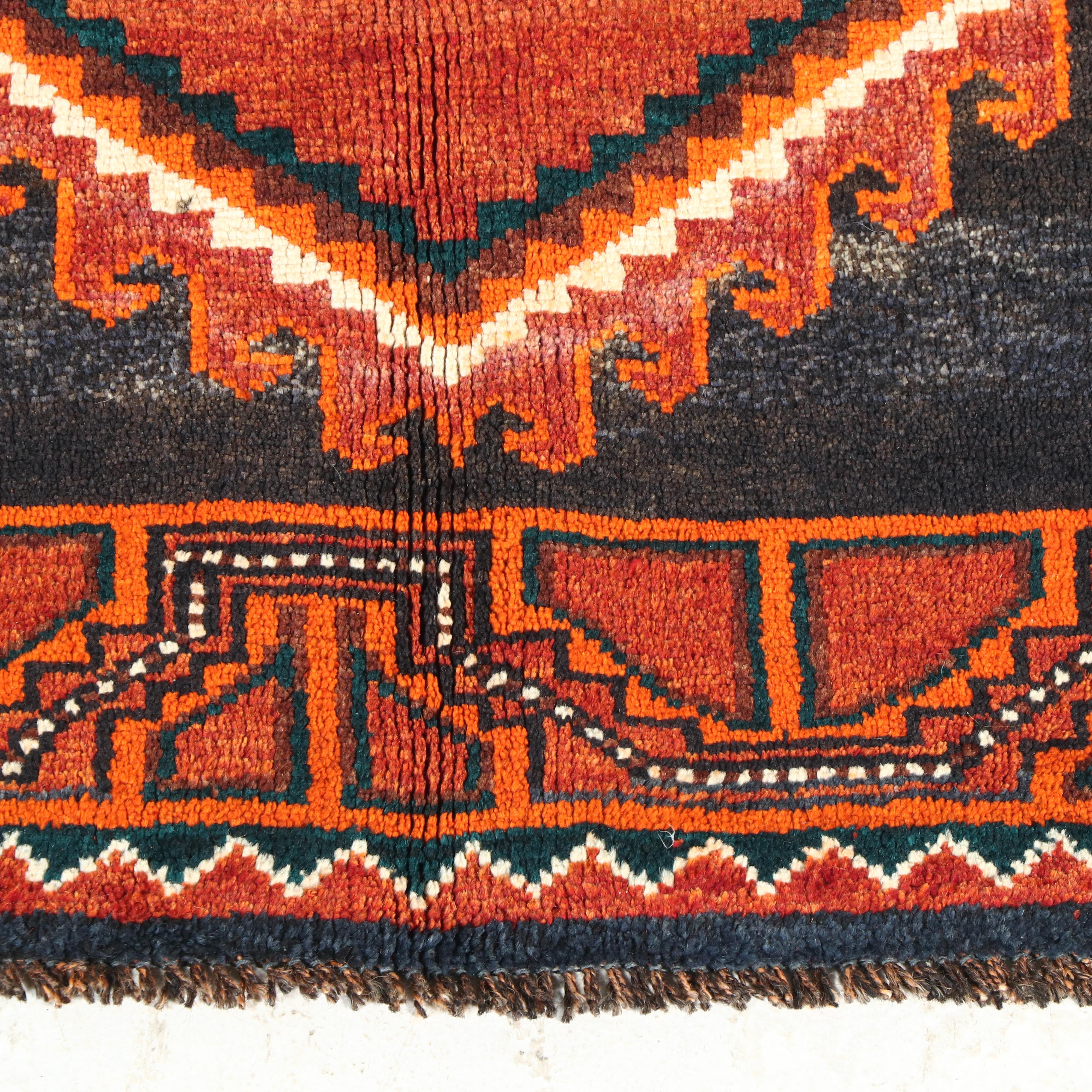 4'2 x 8'9 Hand-Knotted Persian Kelardasht Long Rug