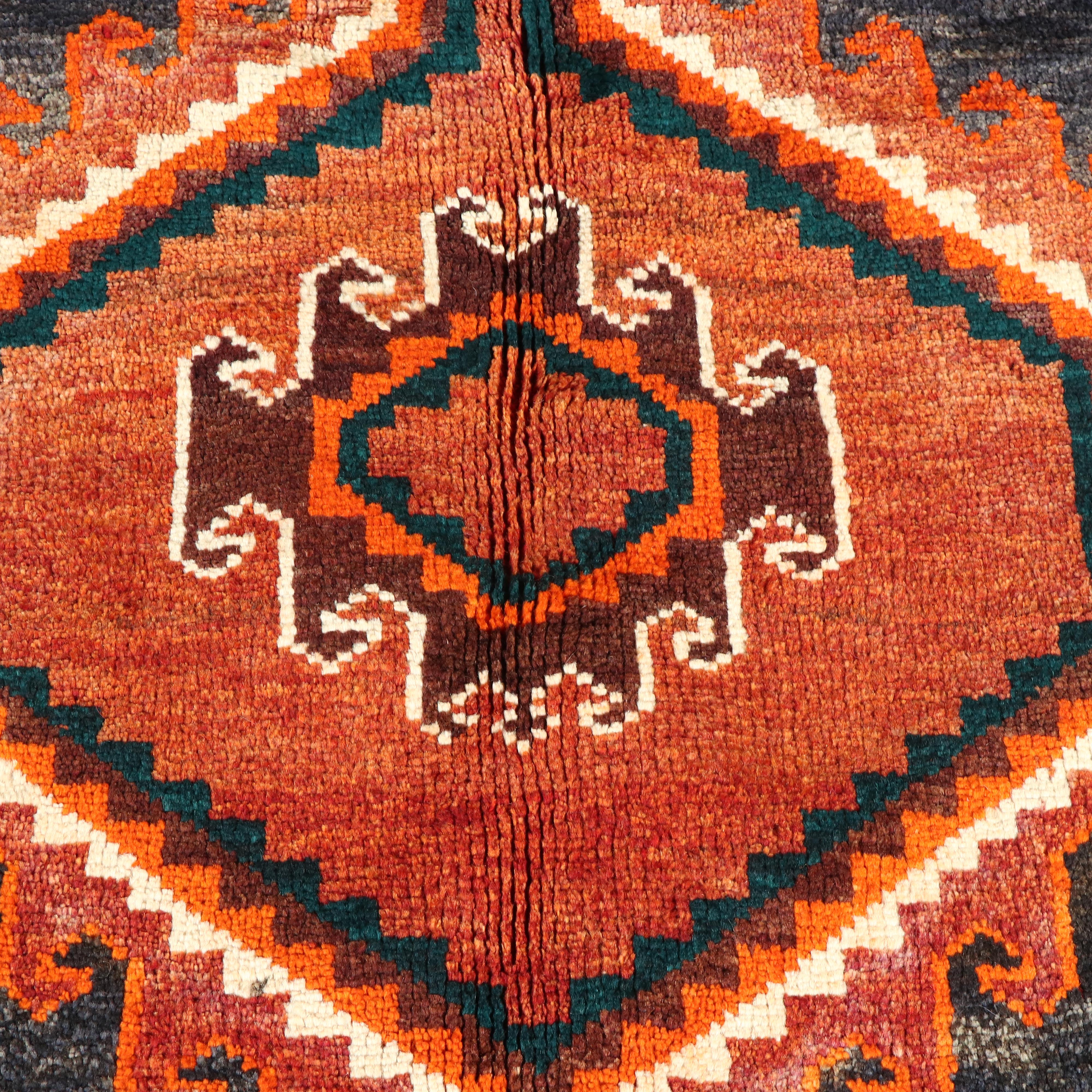 4'2 x 8'9 Hand-Knotted Persian Kelardasht Long Rug