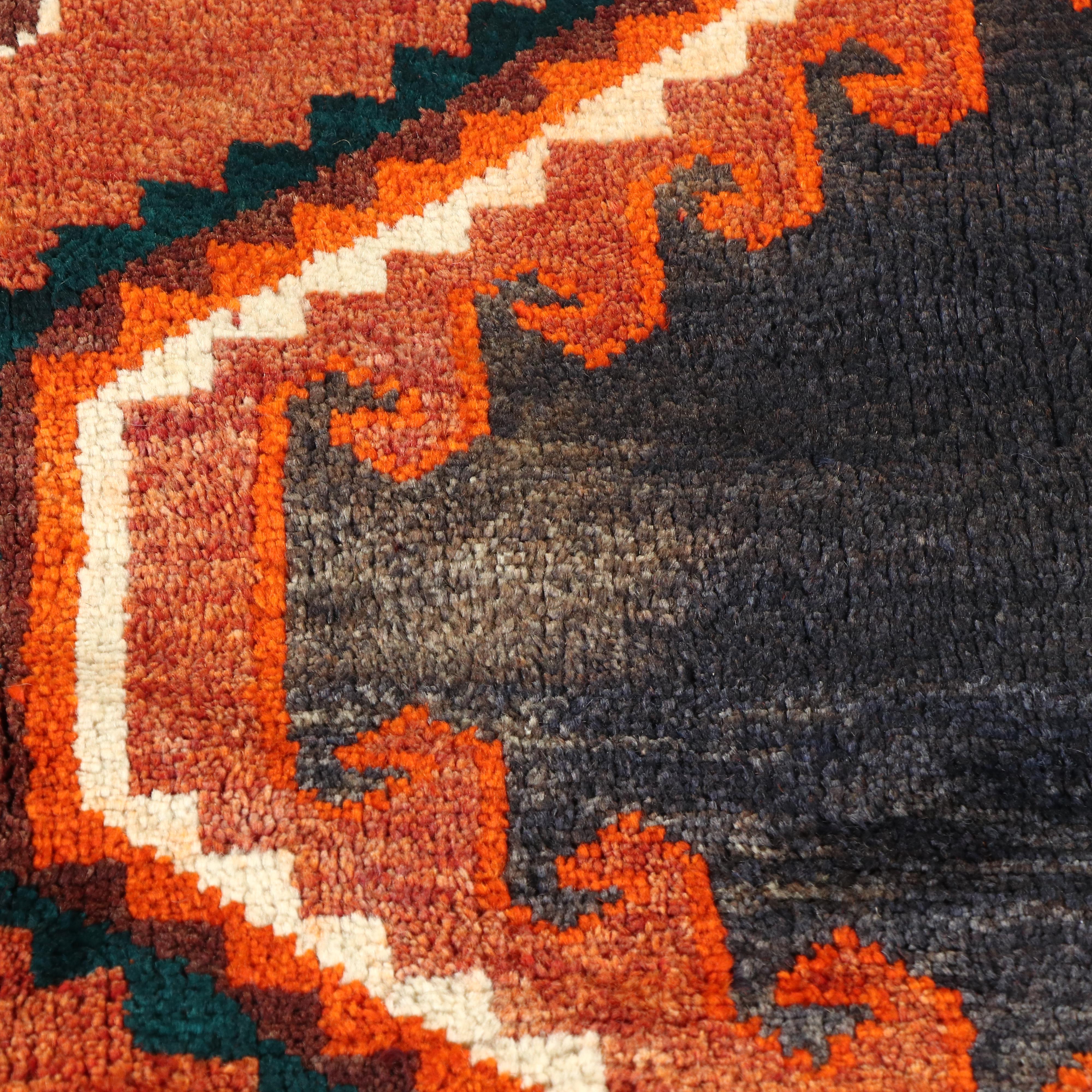 4'2 x 8'9 Hand-Knotted Persian Kelardasht Long Rug