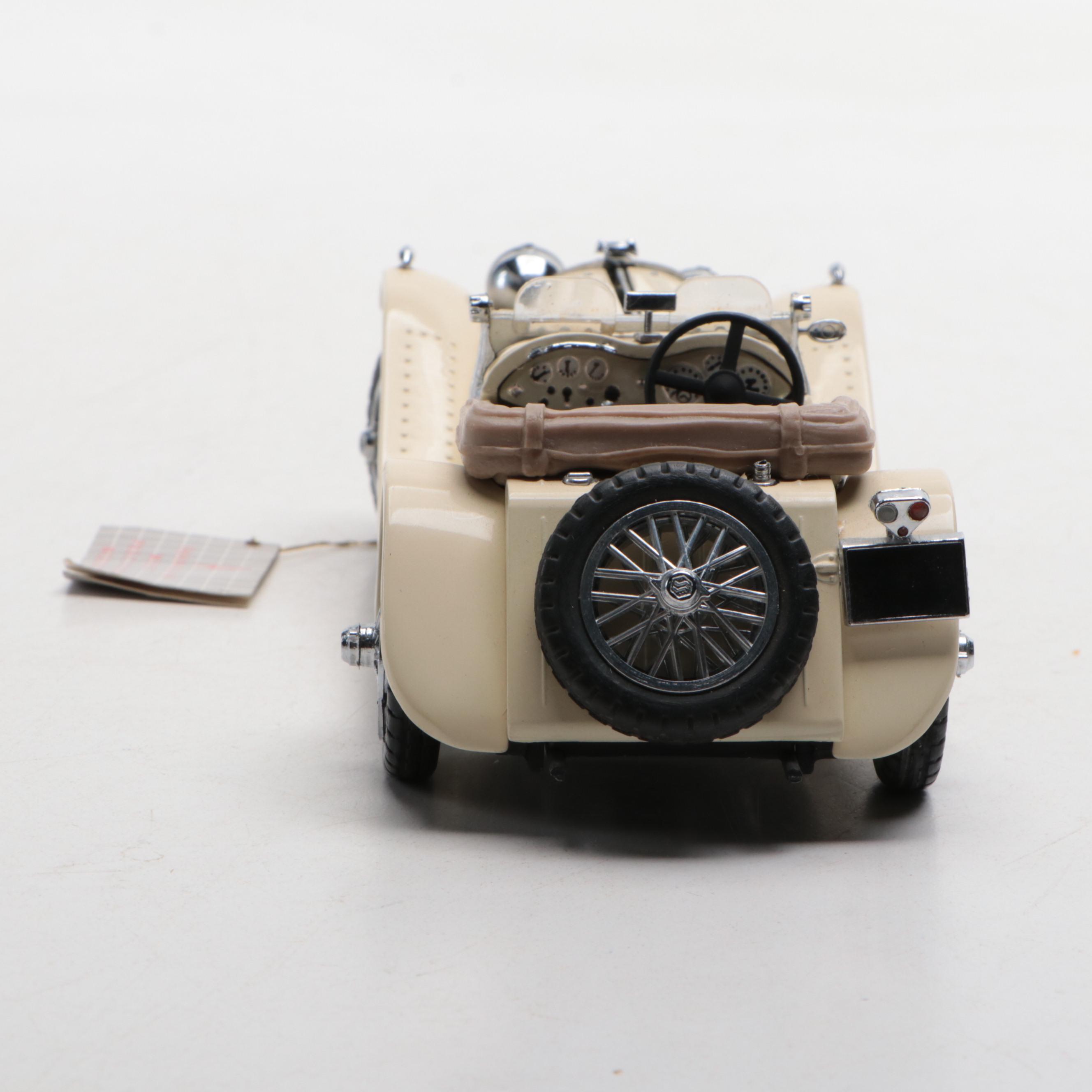 Franklin Mint 1933 Duesenberg SJ Twenty Grand and 1938 Jaguar SS-100 Model Cars