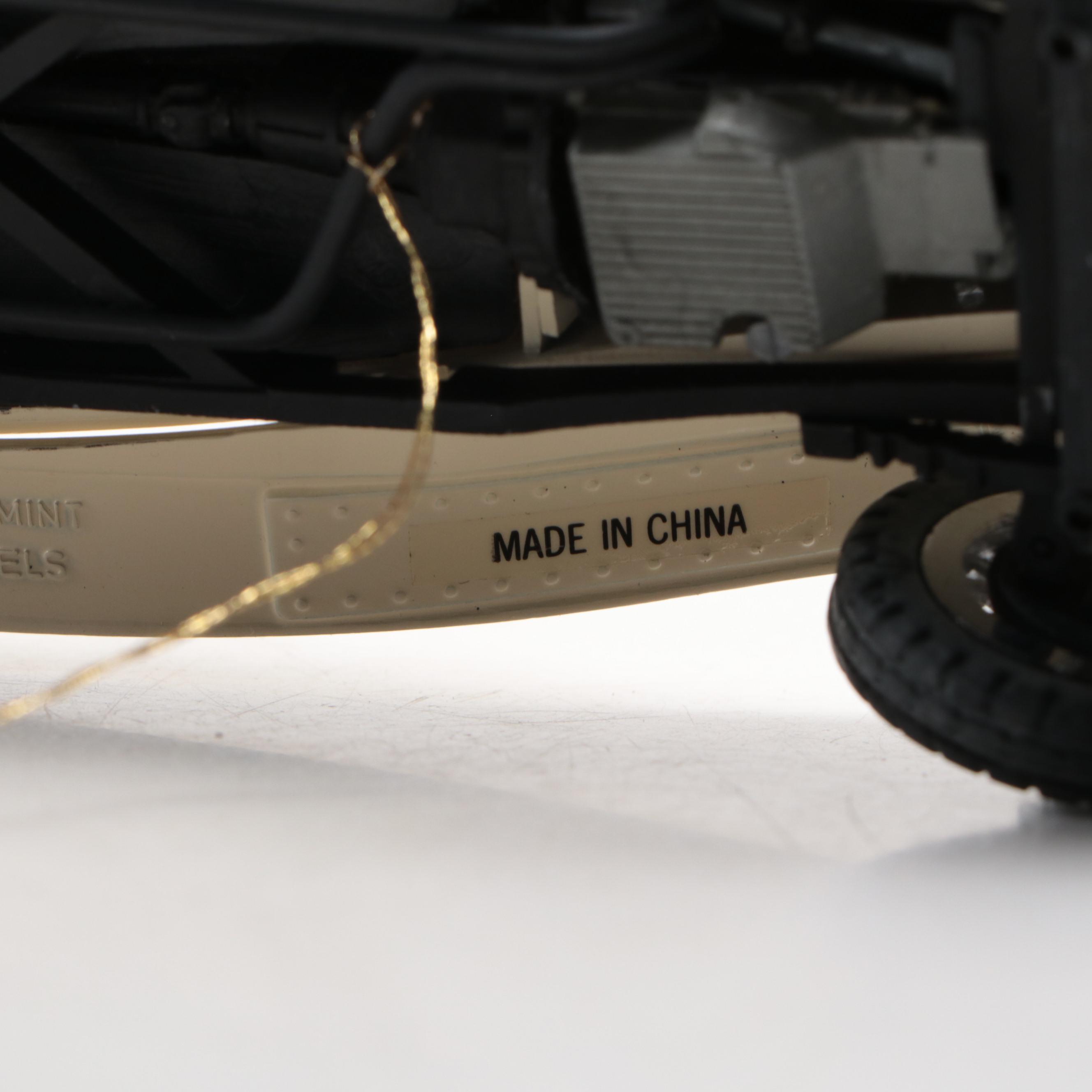 Franklin Mint 1933 Duesenberg SJ Twenty Grand and 1938 Jaguar SS-100 Model Cars