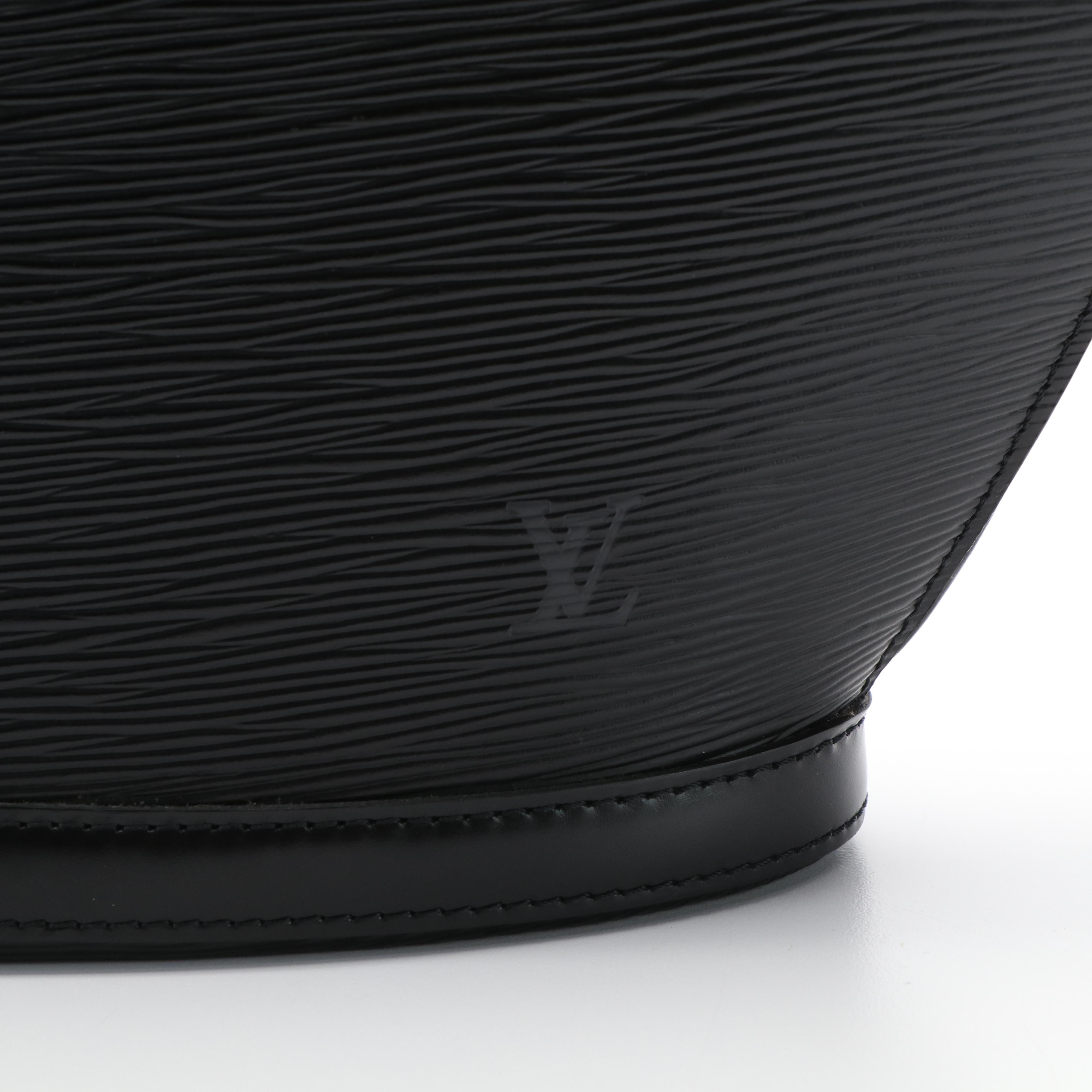 Louis Vuitton Saint Jacques PM Black Epi Leather Tote Bag