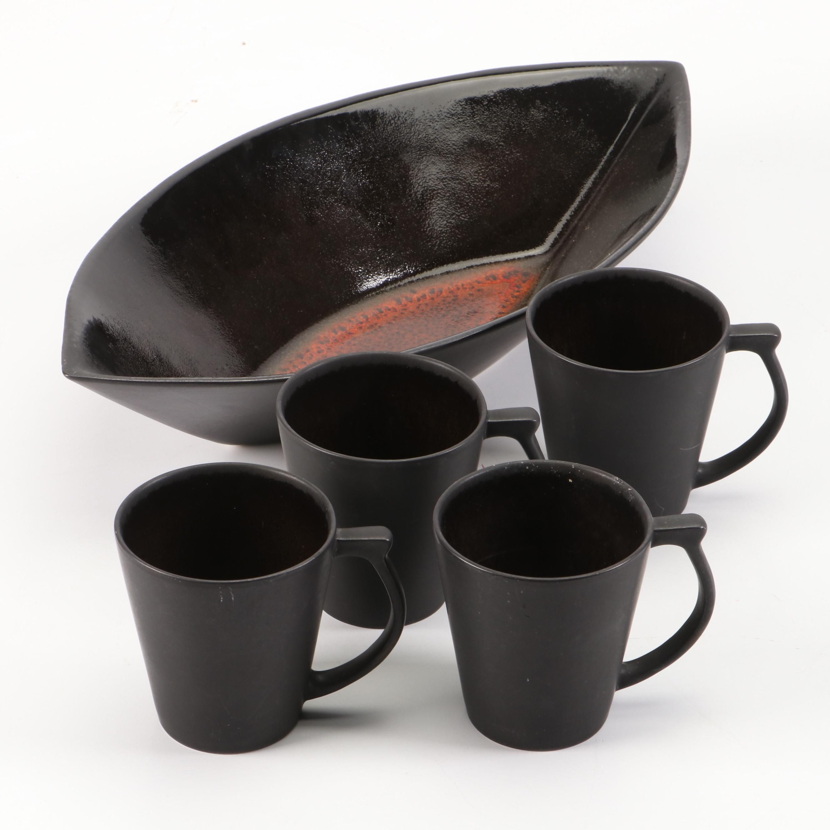 Williams Sonoma Jars "Kuttara" Serving Bowl and Mugs