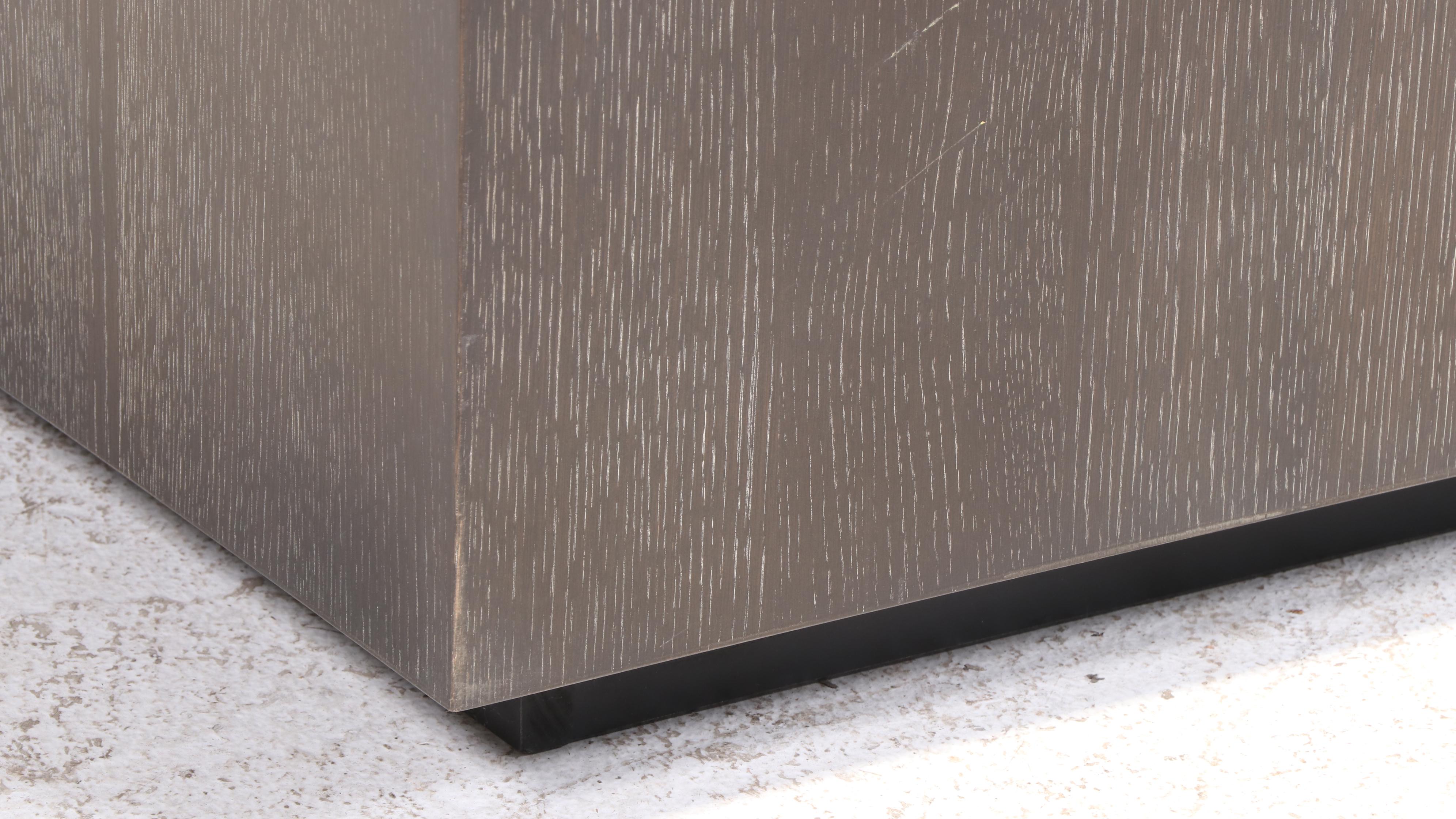 Arhaus Contemporary Cube-Shaped Side Table