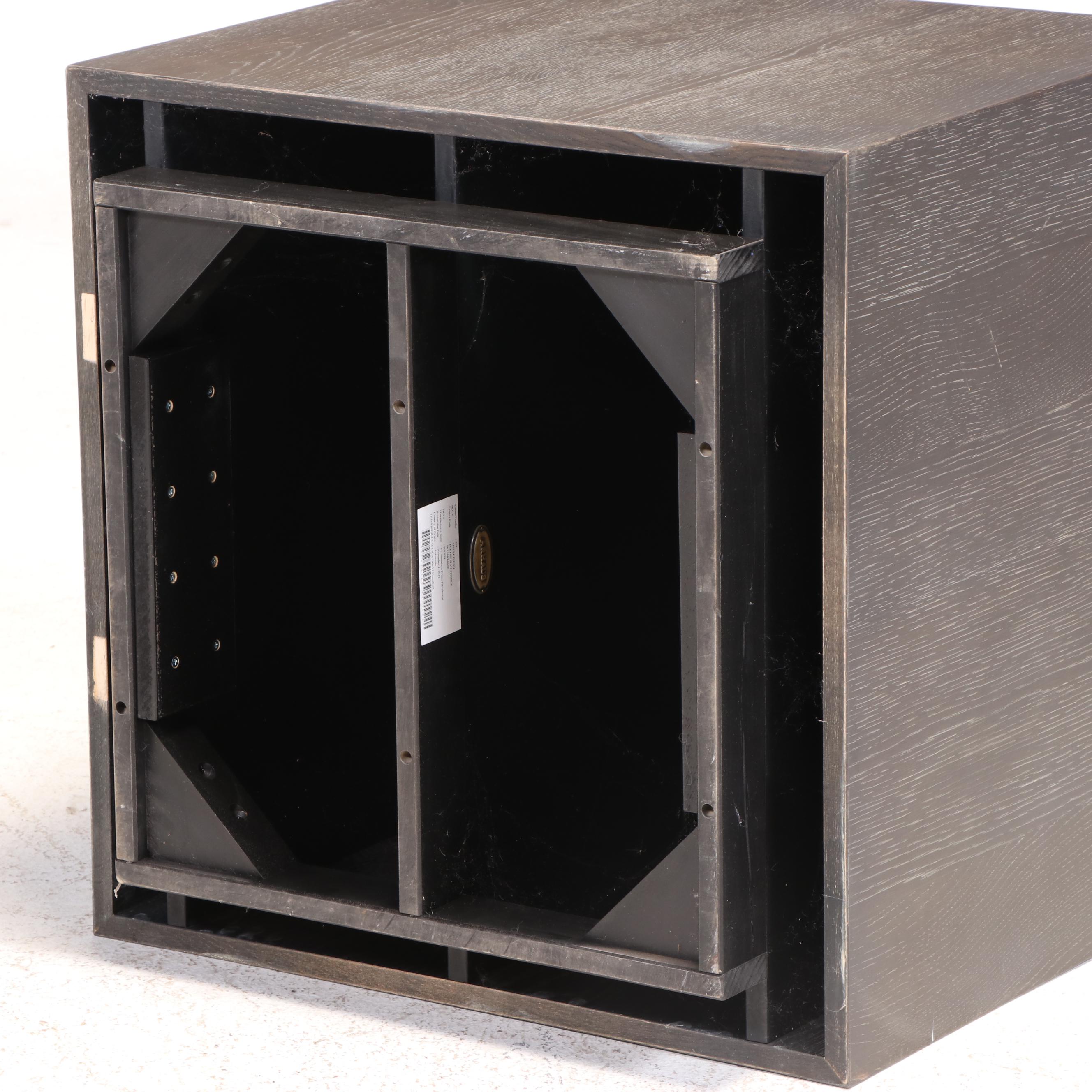 Arhaus Contemporary Cube-Shaped Side Table